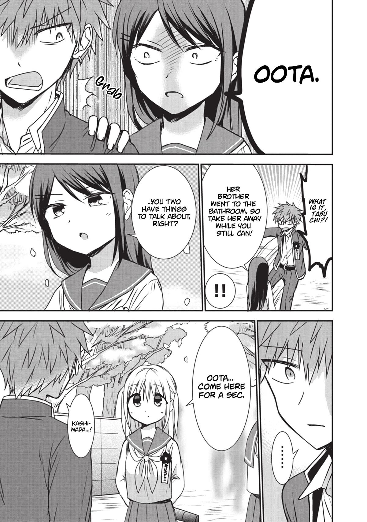Kao ni Denai Kashiwada-san to Kao ni Deru Oota-kun Chap 124 - Next Chap 125