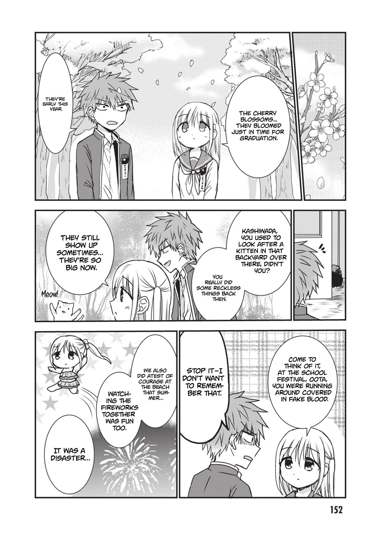 Kao ni Denai Kashiwada-san to Kao ni Deru Oota-kun Chap 124 - Next Chap 125