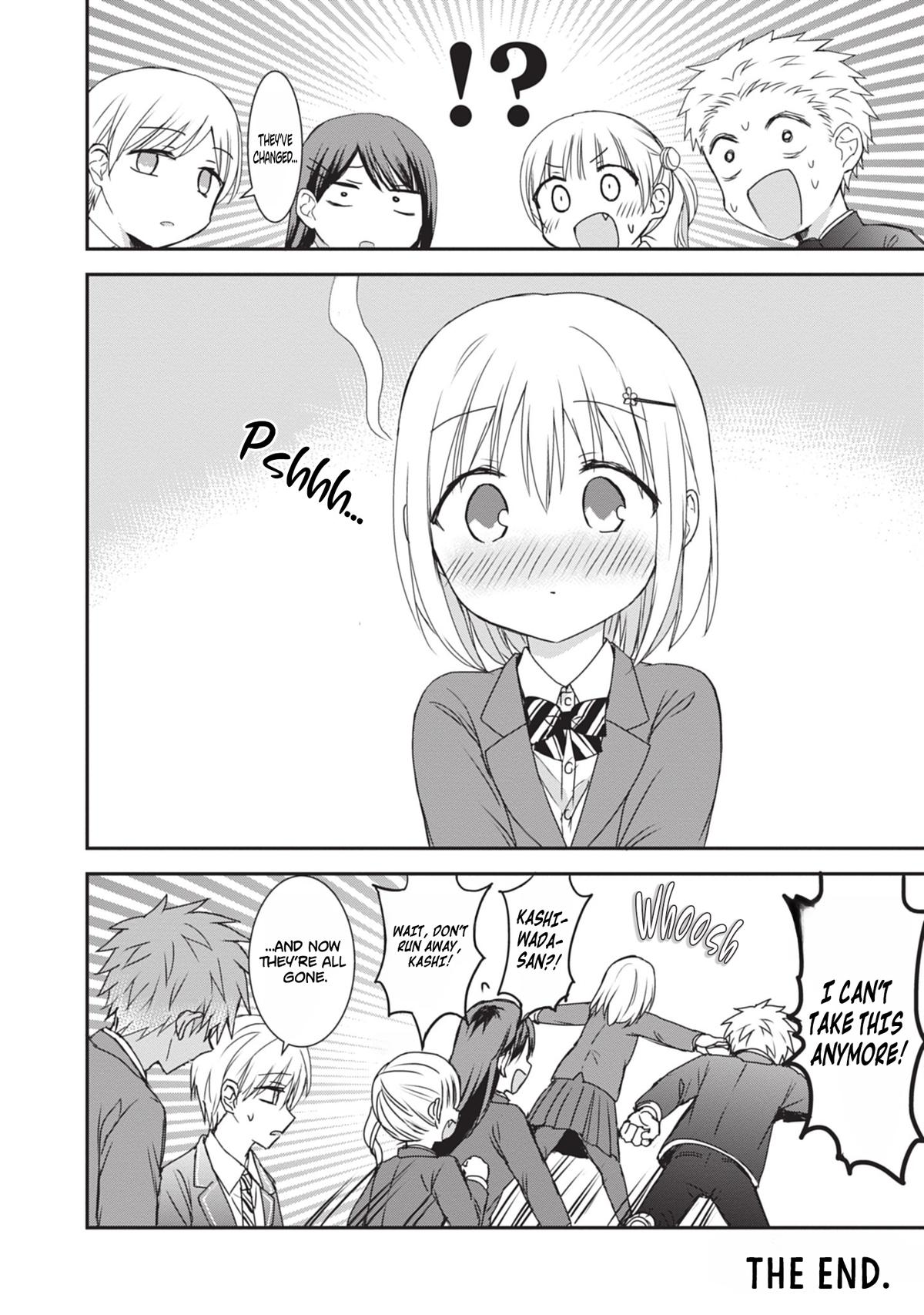 Kao ni Denai Kashiwada-san to Kao ni Deru Oota-kun Chap 125.5 - Next Chap 126.5