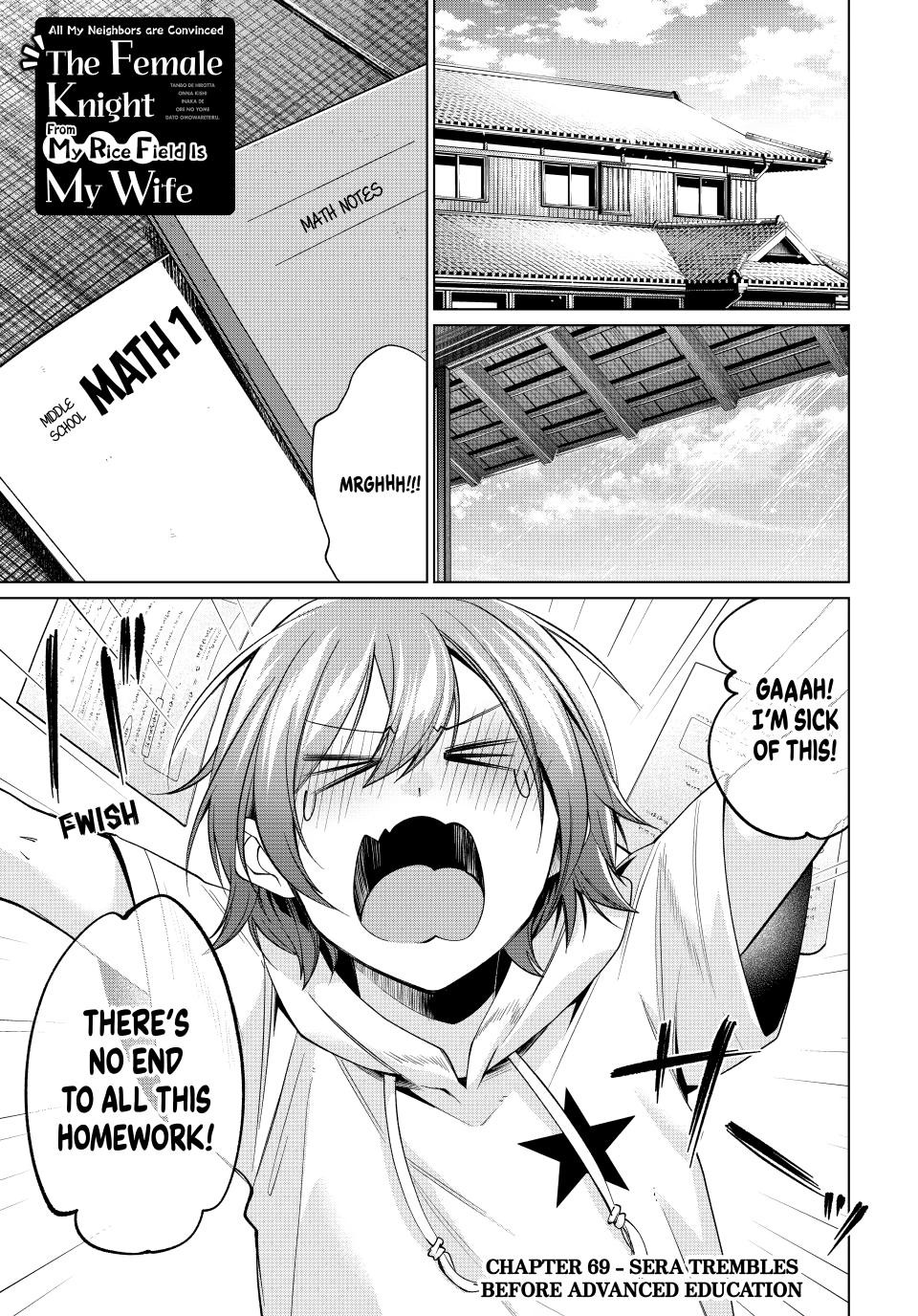 Tanbo de Hirotta Onna Kishi, Inaka de Ore no Yome dato Omowareteiru Chap 69 - Next Chap 70