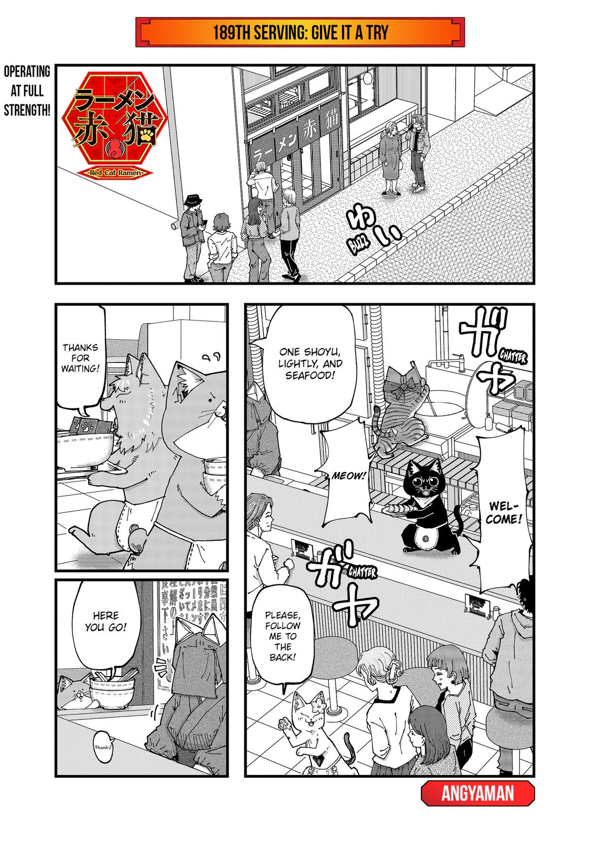 Red Cat Ramen Chap 189 - Next Chap 190