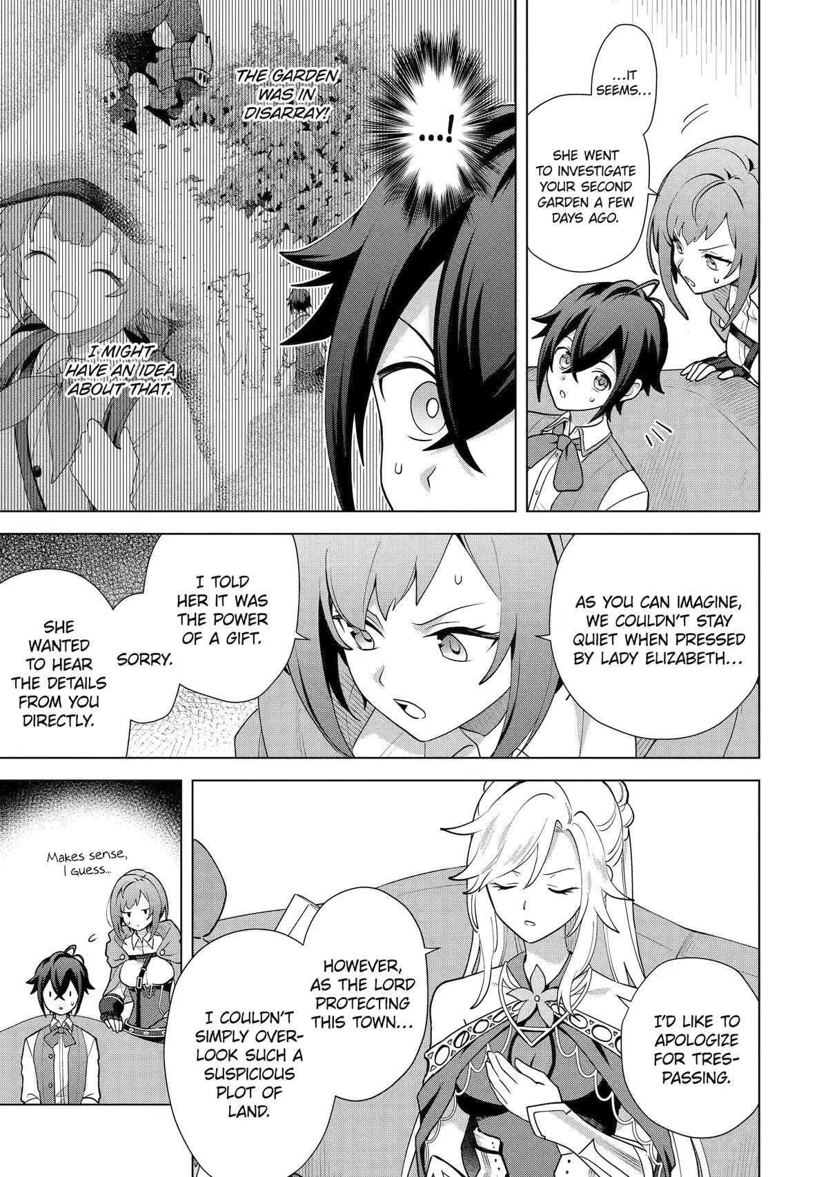 Saibai Cheat de Saikyou Saien: E, Tada no Katei Saien desu kedo? Chap 31 - Next Chap 32