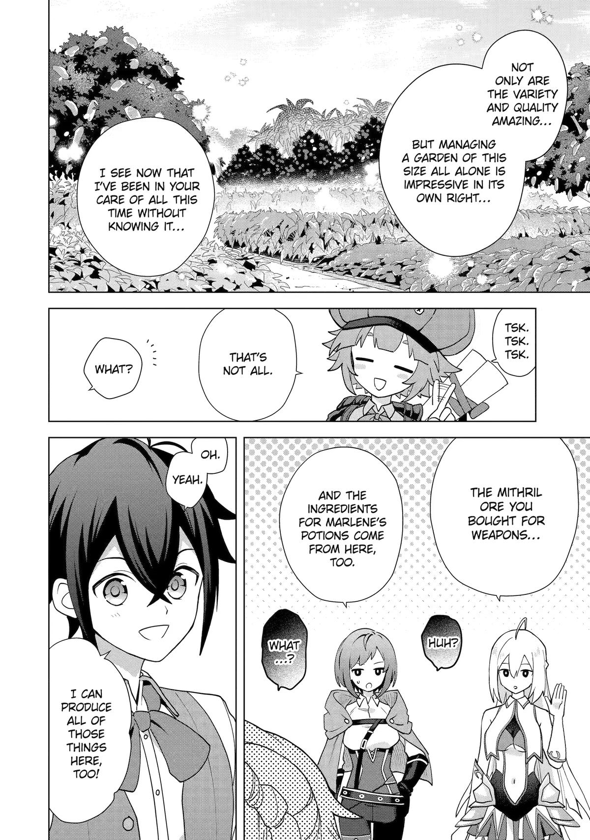 Saibai Cheat de Saikyou Saien: E, Tada no Katei Saien desu kedo? Chap 31 - Next Chap 32