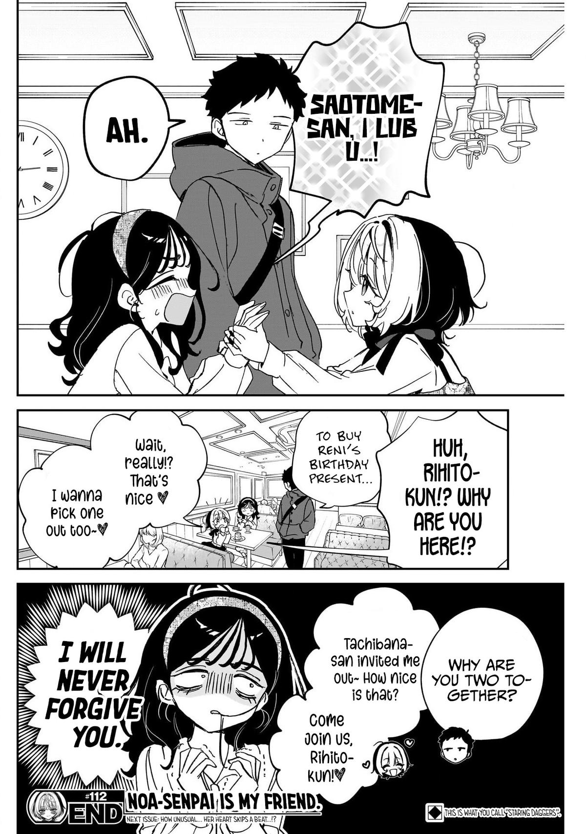 Noa-senpai wa Tomodachi. Chap 112 - Next Chap 113