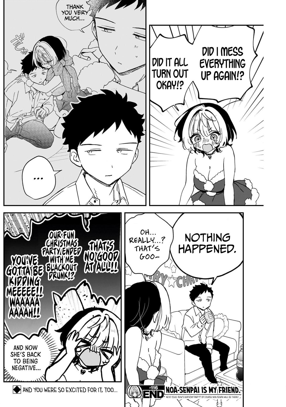 Noa-senpai wa Tomodachi. Chap 116 - Next Chap 117