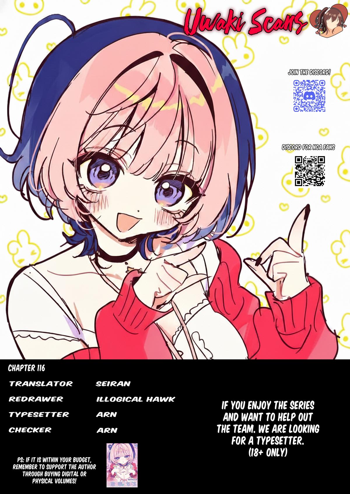 Noa-senpai wa Tomodachi. Chap 116 - Next Chap 117