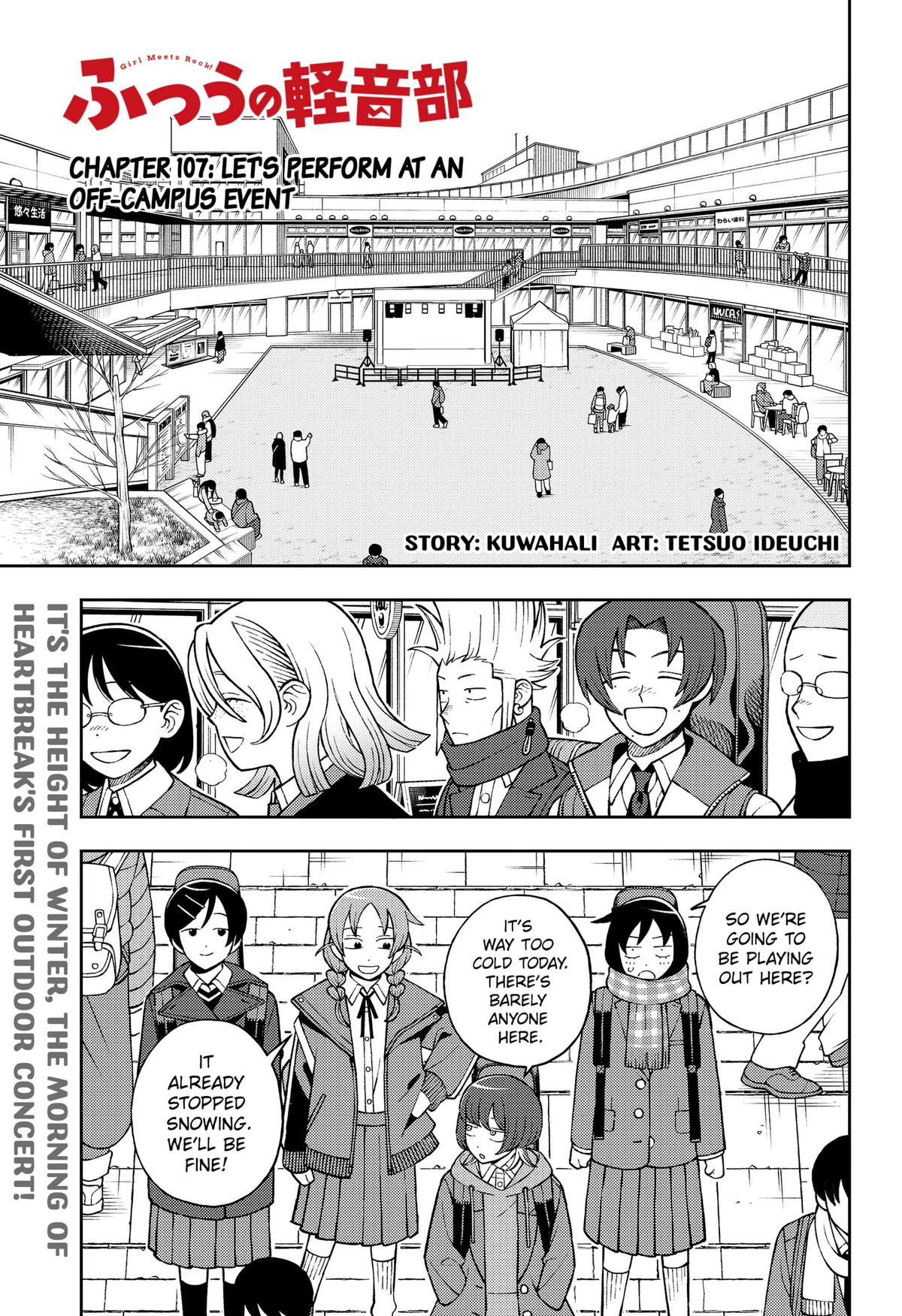 Girl meets Rock! Chap 107 - Next Chap 108