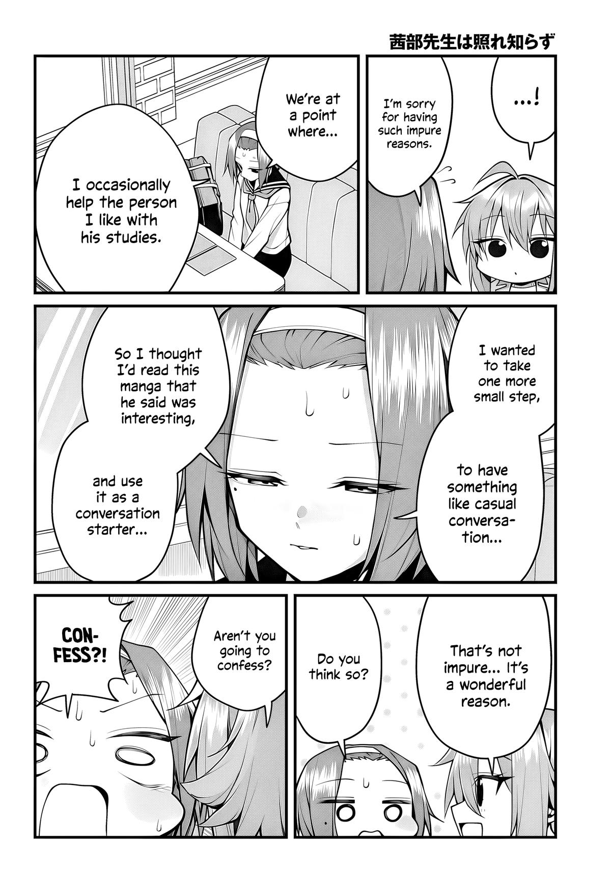 Akanabe-sensei wa Tereshirazu Chap 50 - Next Chap 51