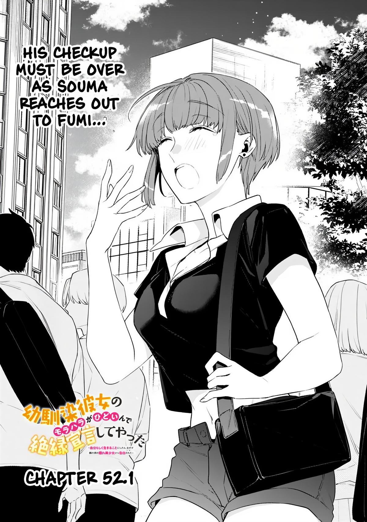 Osananajimi Kanojo no Morahara ga Hidoi nde Zetsuen Sengen shite Yatta Chap 52.1 - Next Chap 53.1
