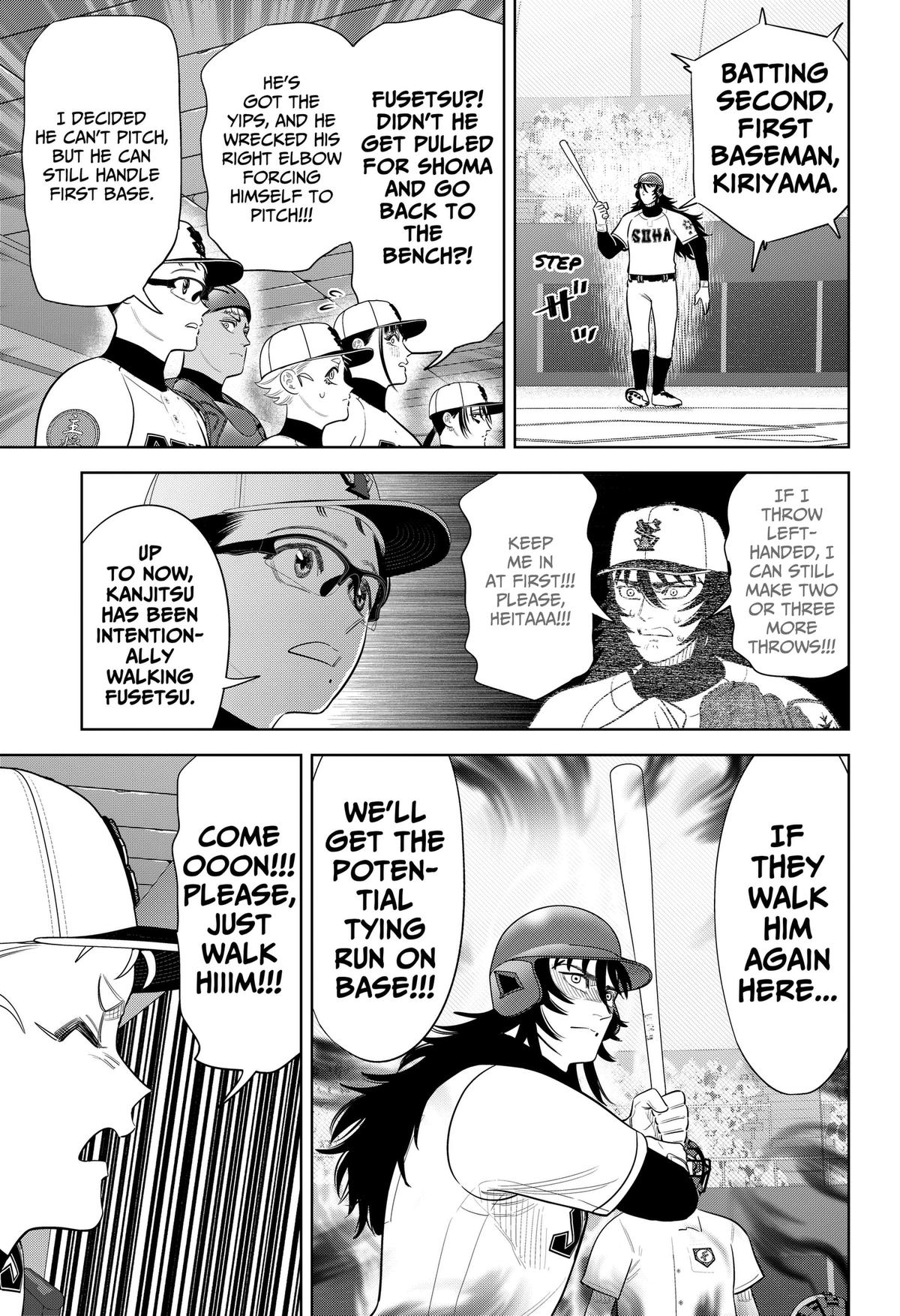 San-kyuu Pitch Chap 44 - Next Chap 45