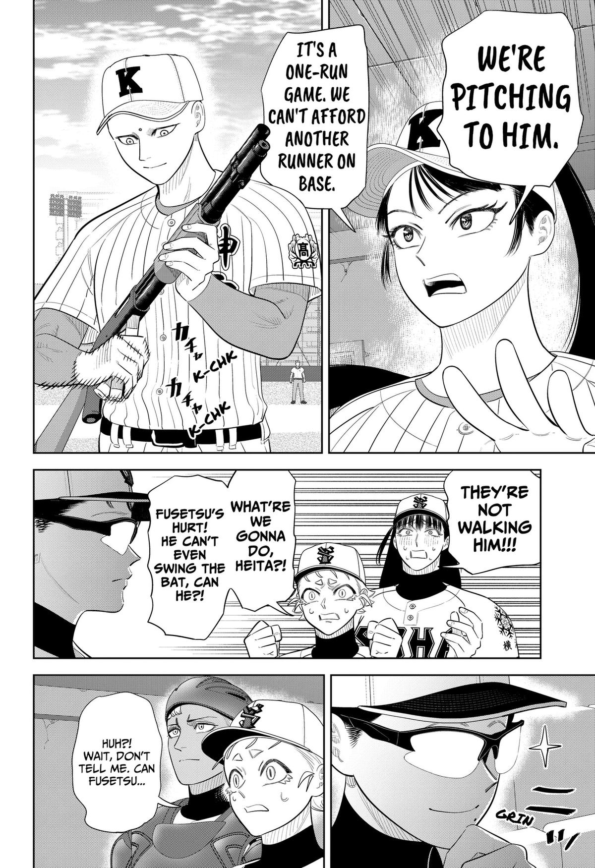 San-kyuu Pitch Chap 44 - Next Chap 45