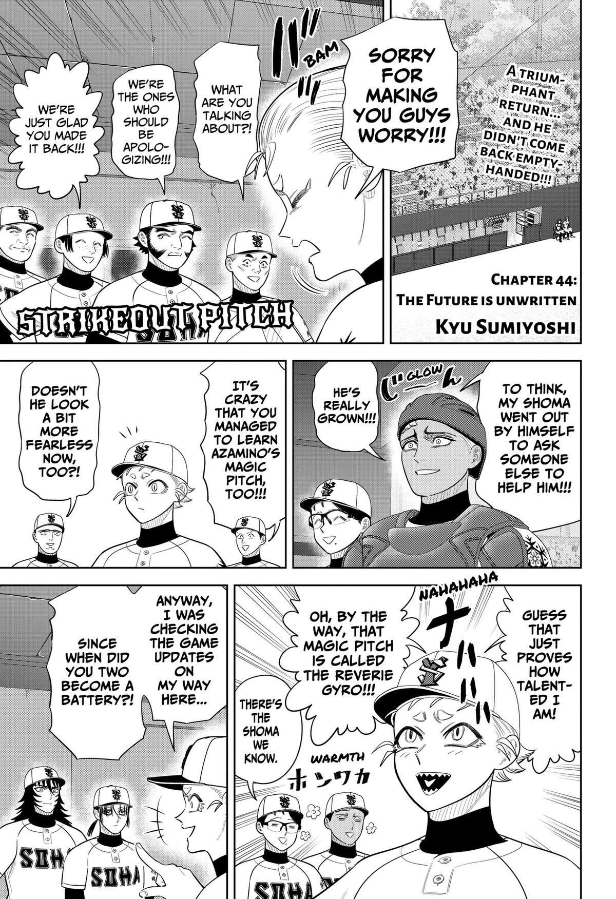 San-kyuu Pitch Chap 44 - Next Chap 45
