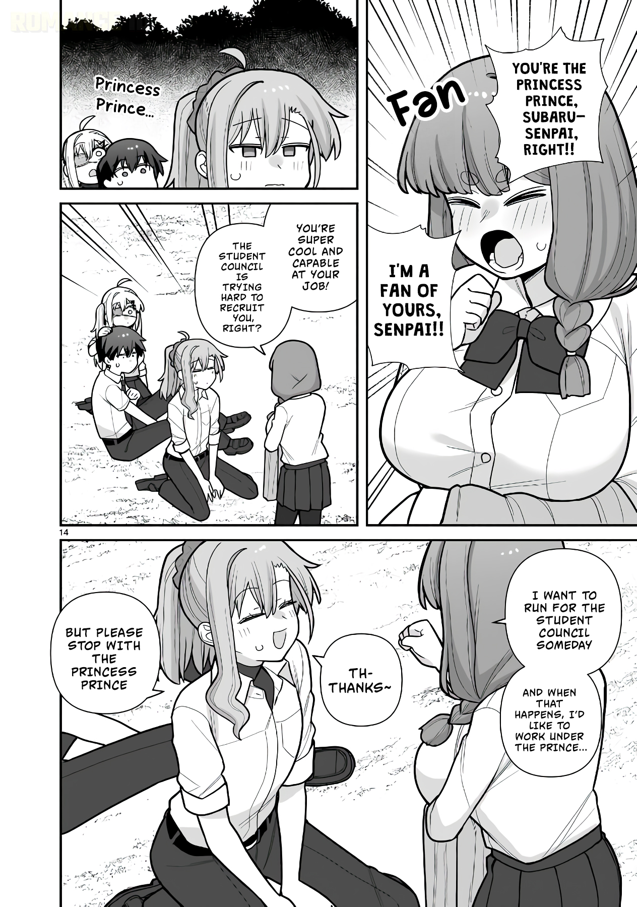 Ore ga Inai to Sugu Chomeru Hakanagi Kasumi Chap 17 - Next Chap 18