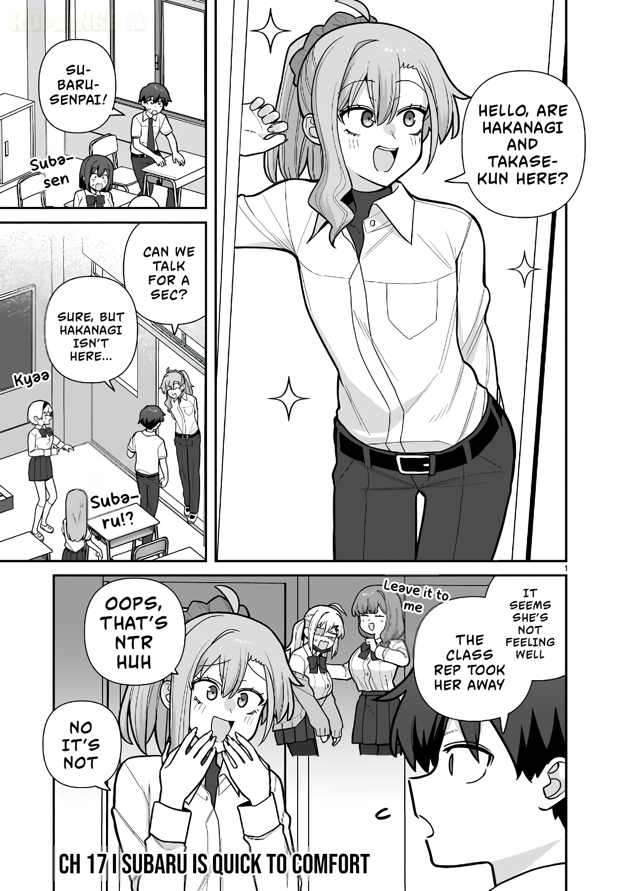 Ore ga Inai to Sugu Chomeru Hakanagi Kasumi Chap 17 - Next Chap 18