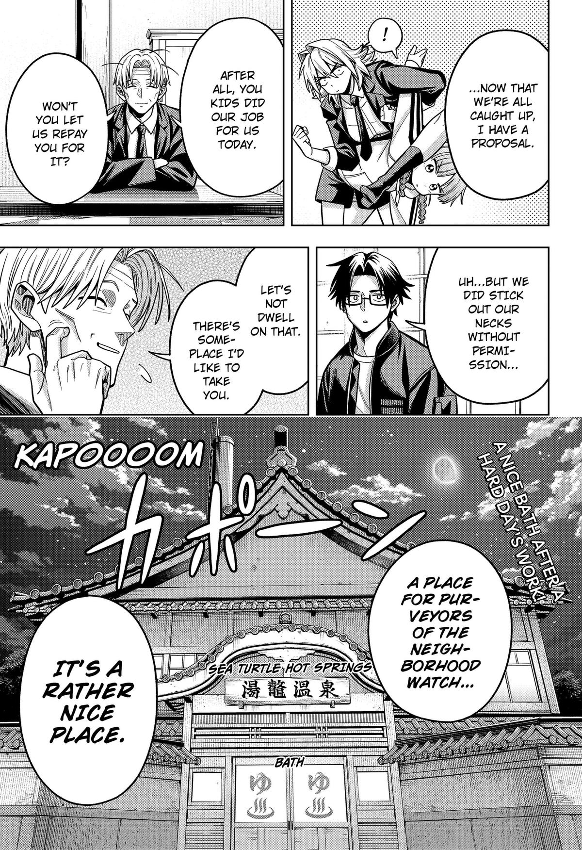 Hatori to Furuta no Hinichijou Sahanji Chap 12 - Next Chap 13