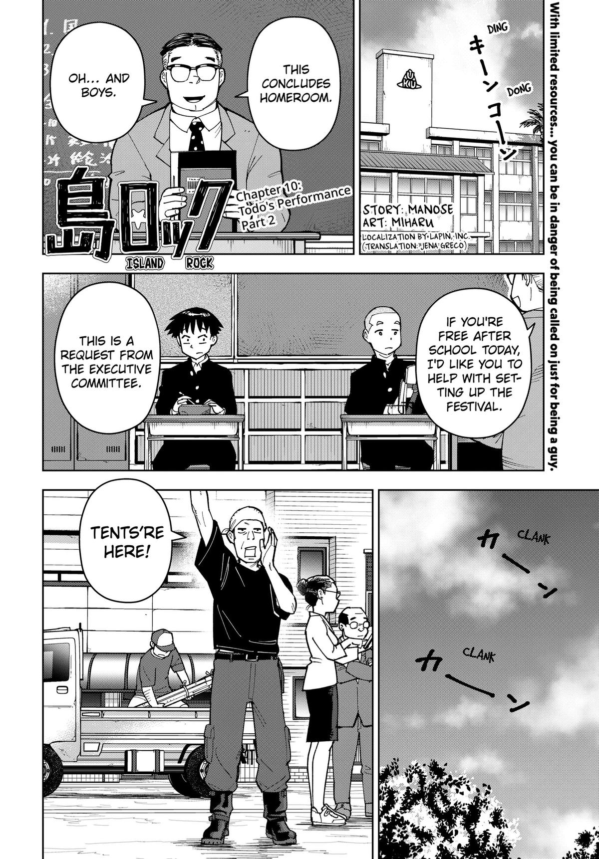 Shima Rock Chap 10 - Next Chap 11