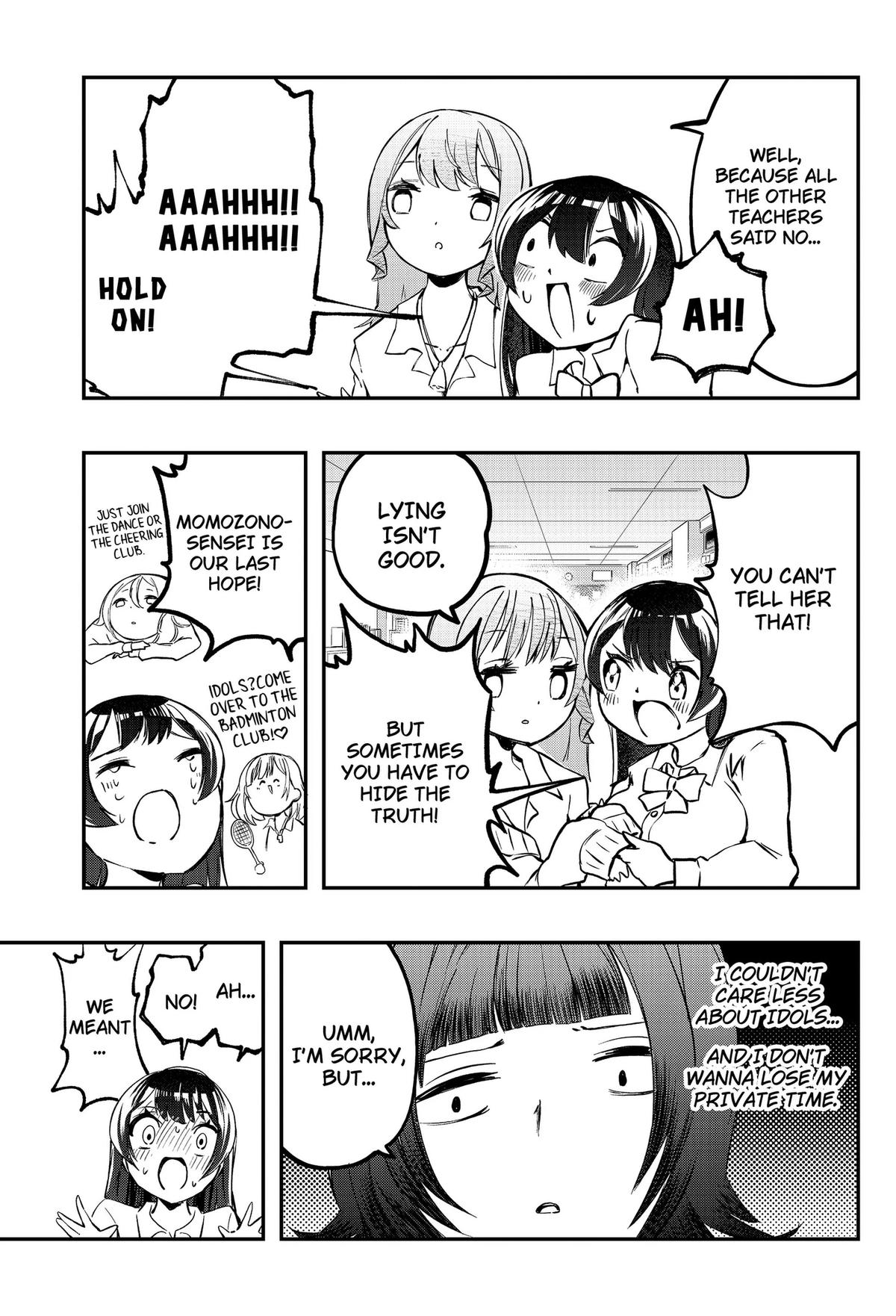 Sayonara Boku no Idol Chap 21 - Next Chap 22