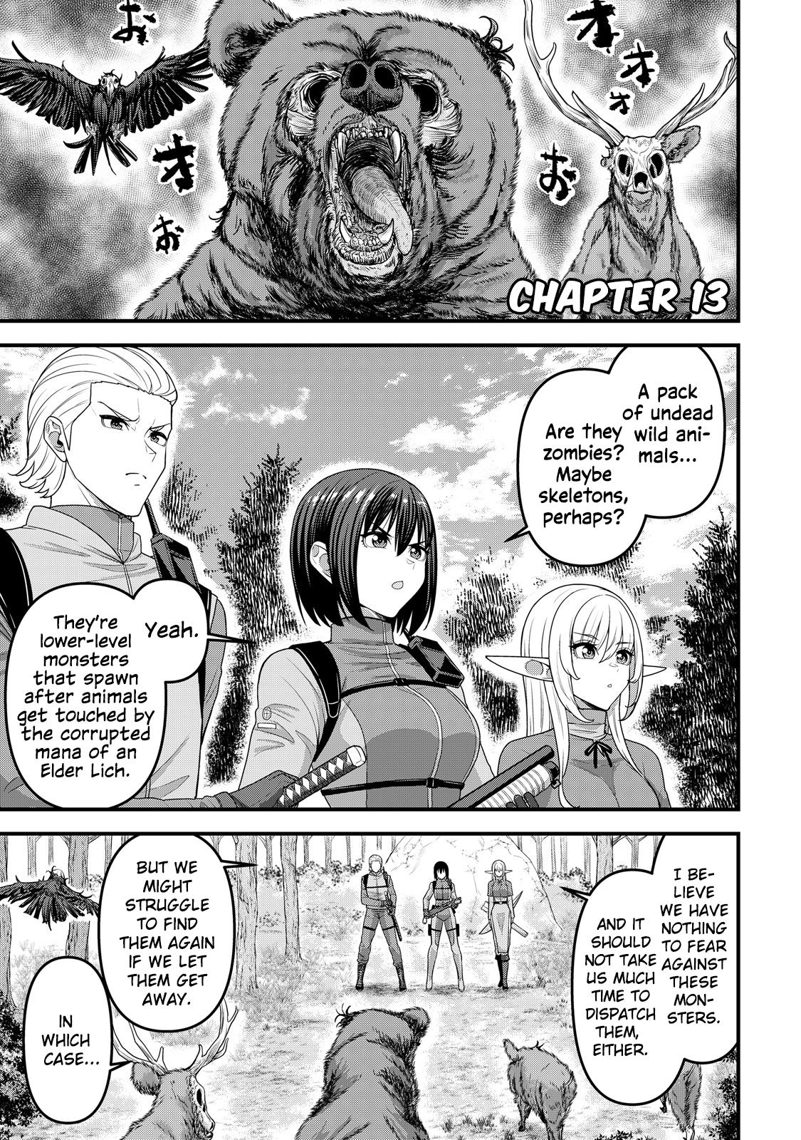 Isekai kara Elf-san ga Ochitekita no desu ga!? Chap 13 - Next Chap 14