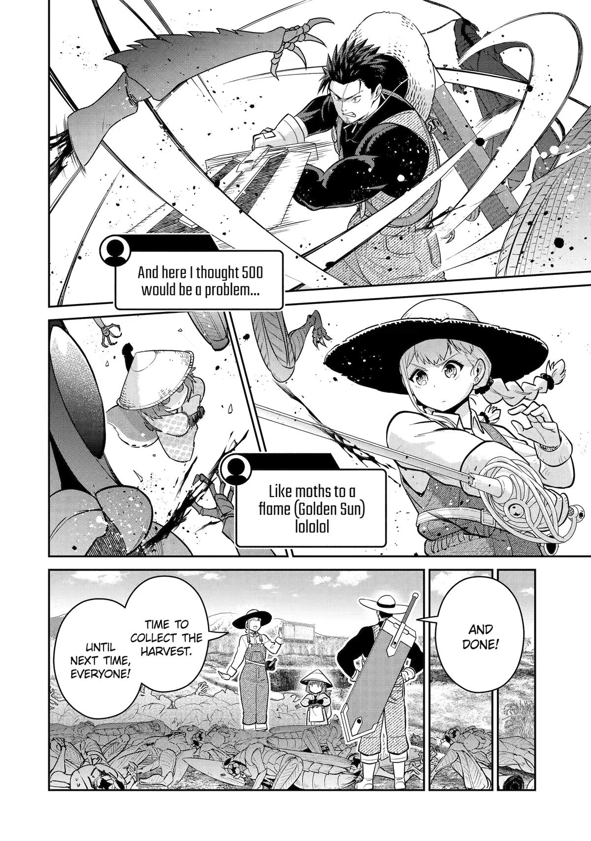 Saikyou wa Inaka Nouka no Ossan deshita: Saikou Rank no Dragon wo Kujo shita Kekka, Jitsuryoku ga Sekai ni Baremashita Chap 17 - Next Chap 18