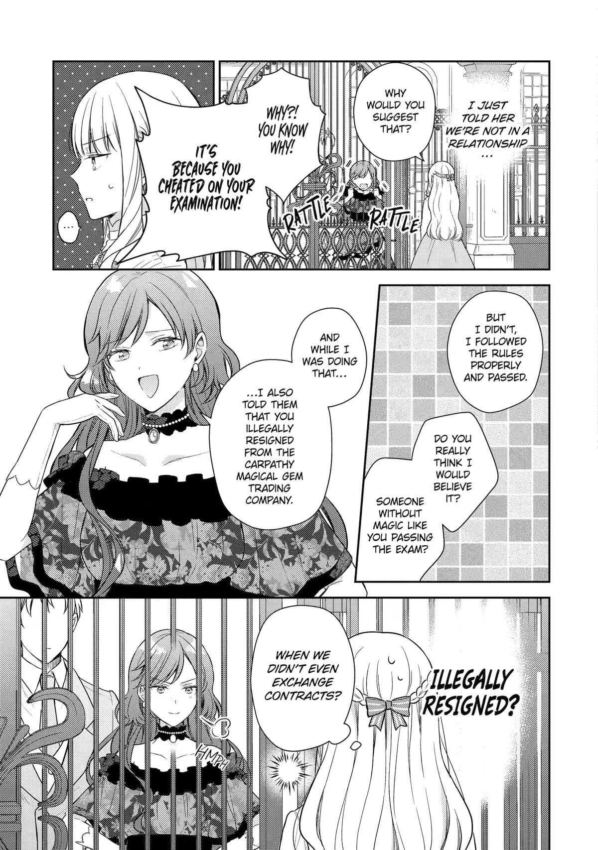 Botsuraku Reijou no Okinimesu mama: Konyaku Haki sareta node Houseki Kanteishi toshite Dokuritsu shimasu Chap 12 - Next Chap 13