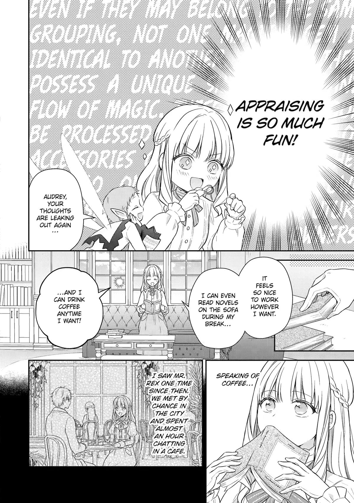Botsuraku Reijou no Okinimesu mama: Konyaku Haki sareta node Houseki Kanteishi toshite Dokuritsu shimasu Chap 12 - Next Chap 13
