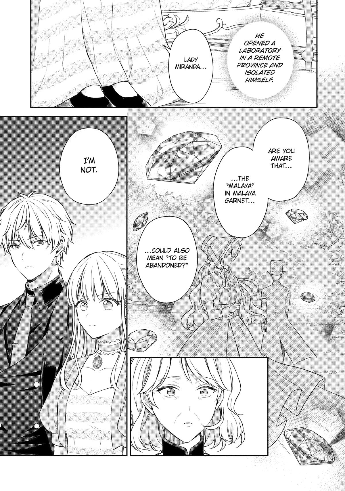 Botsuraku Reijou no Okinimesu mama: Konyaku Haki sareta node Houseki Kanteishi toshite Dokuritsu shimasu Chap 12 - Next Chap 13