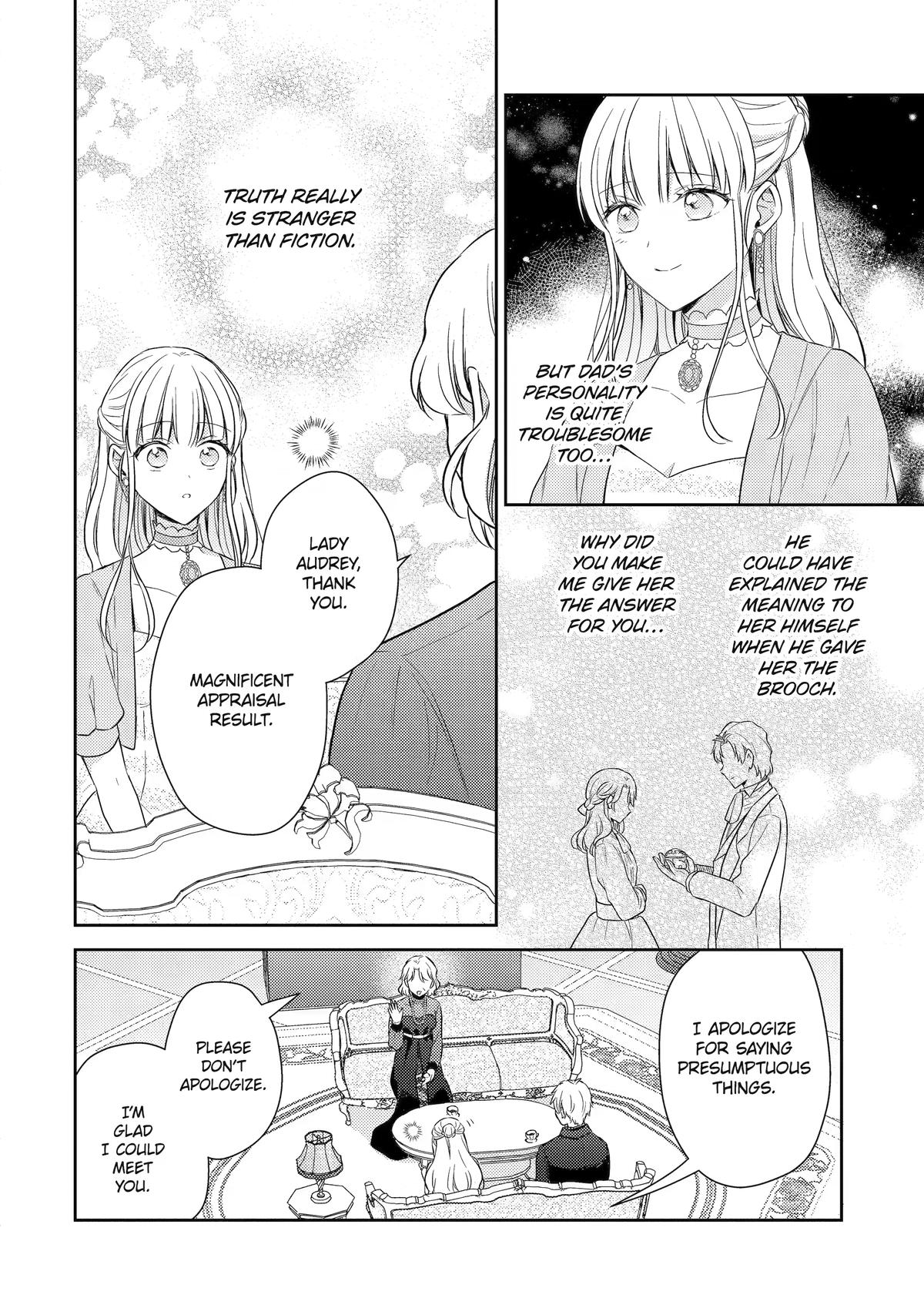 Botsuraku Reijou no Okinimesu mama: Konyaku Haki sareta node Houseki Kanteishi toshite Dokuritsu shimasu Chap 12 - Next Chap 13