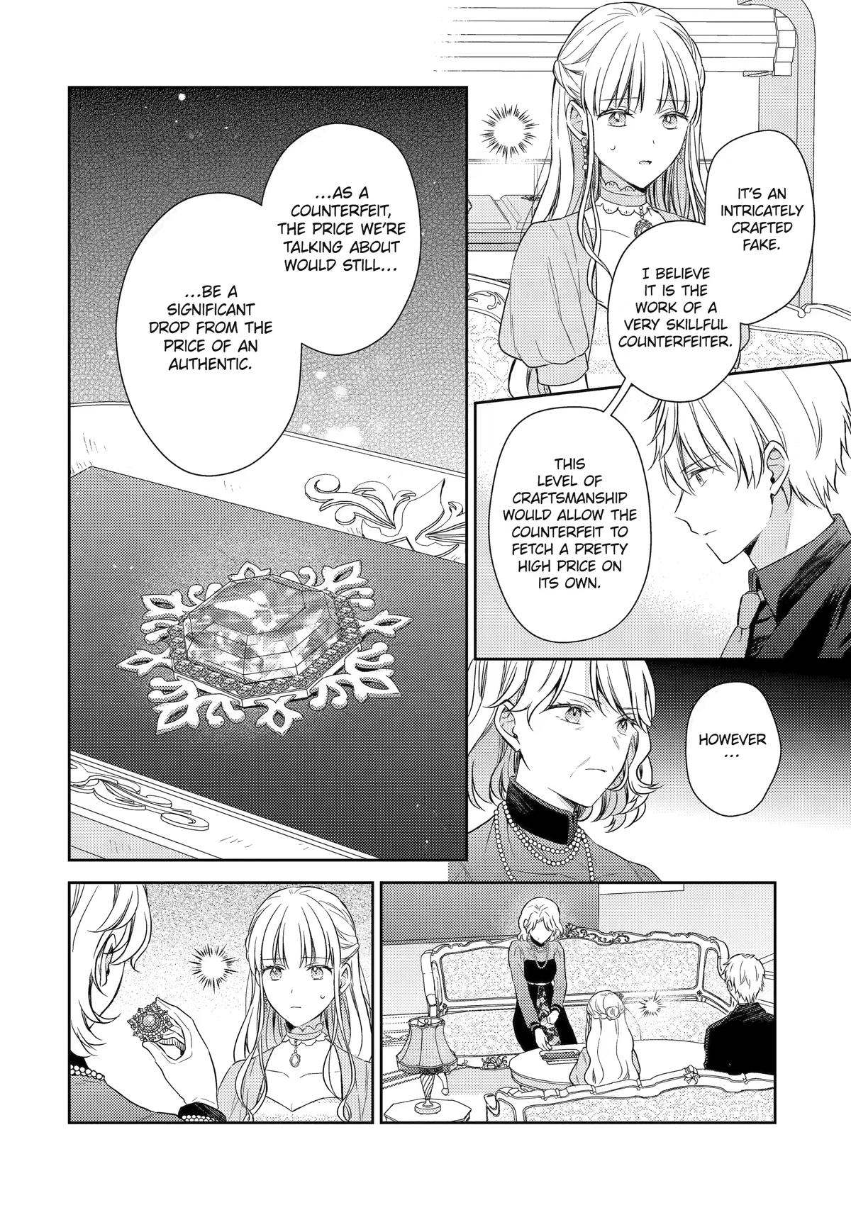 Botsuraku Reijou no Okinimesu mama: Konyaku Haki sareta node Houseki Kanteishi toshite Dokuritsu shimasu Chap 12 - Next Chap 13