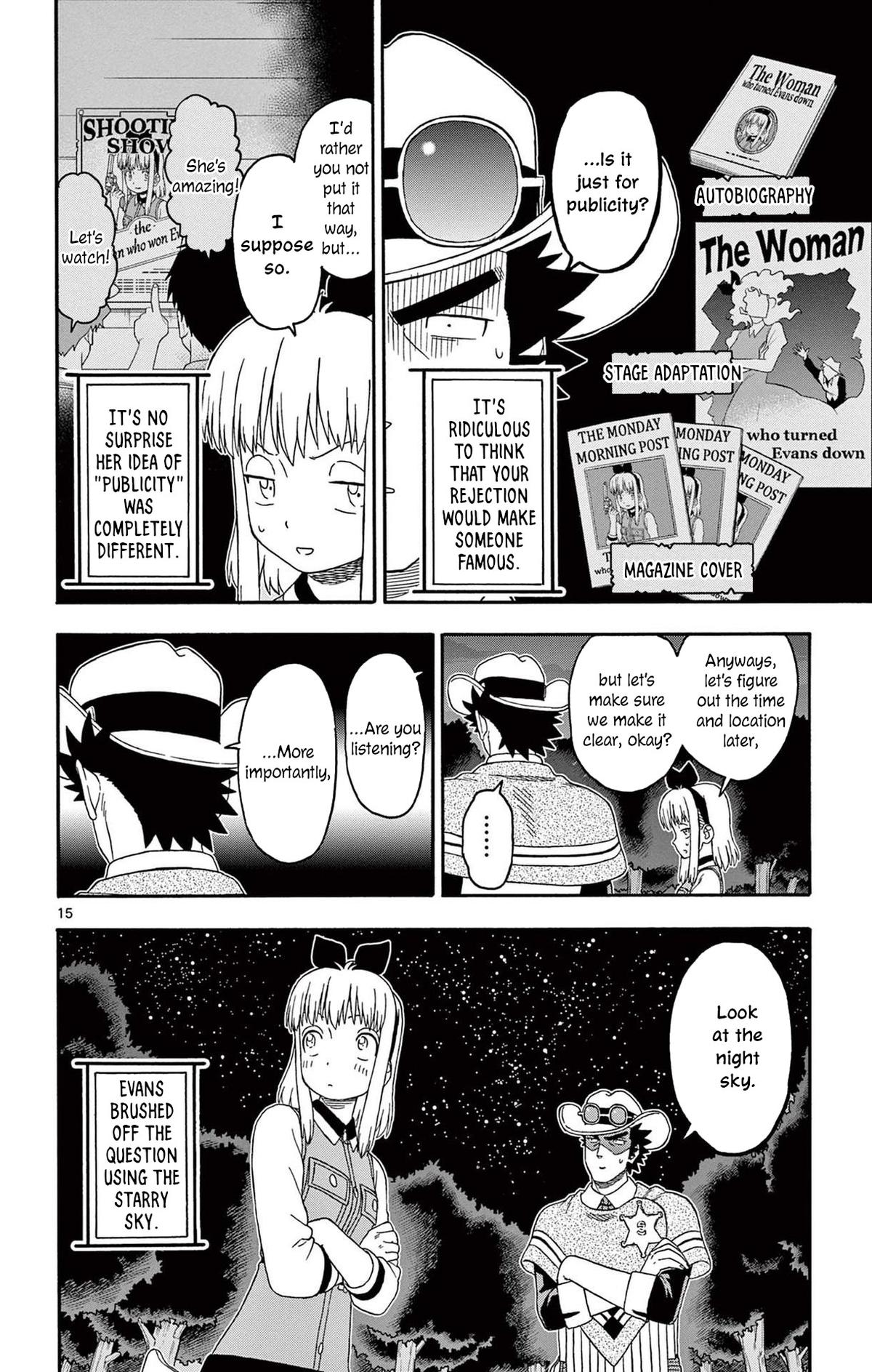 Hoankan Evans no Uso Chap 240 - Next Chap 241