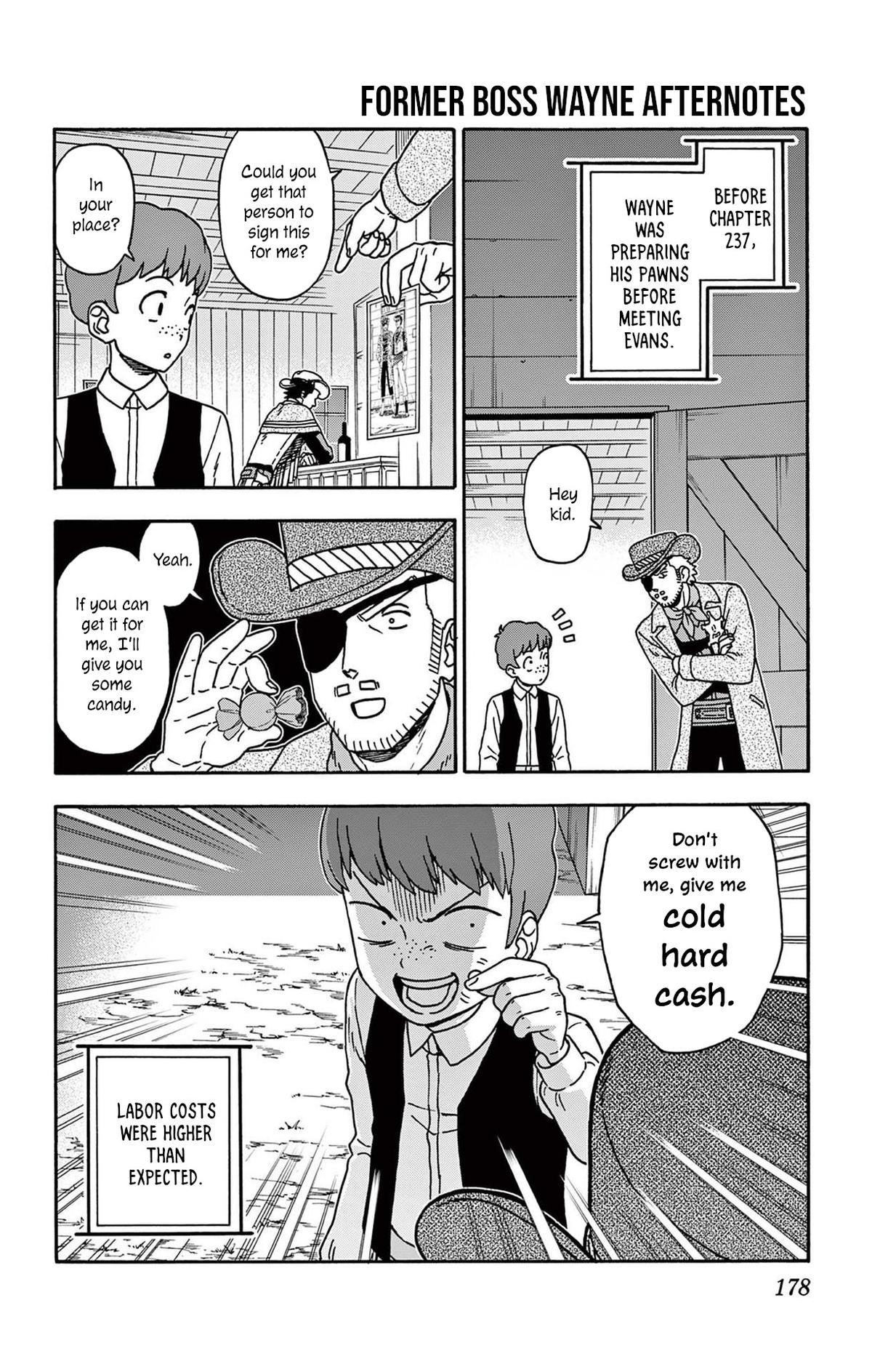 Hoankan Evans no Uso Chap 241.5 - Next Chap 242.5