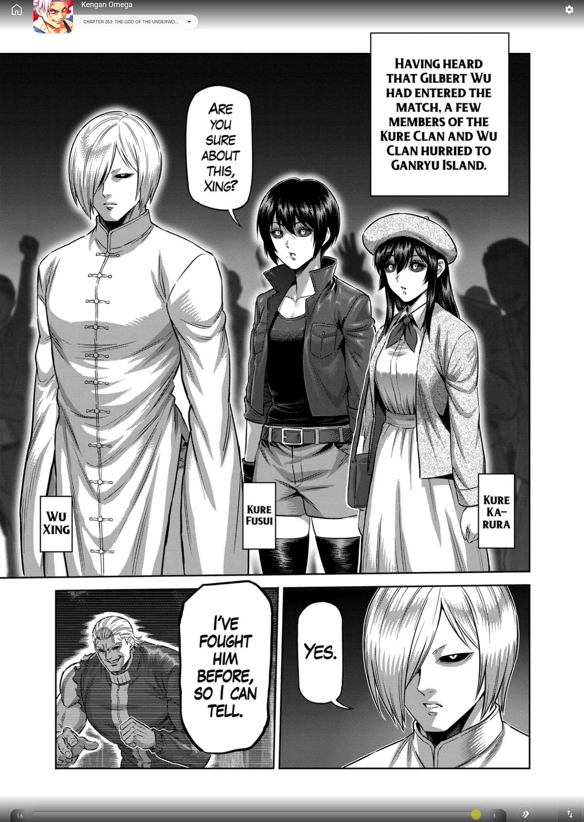 Kengan Omega Chap 353 - Next Chap 354