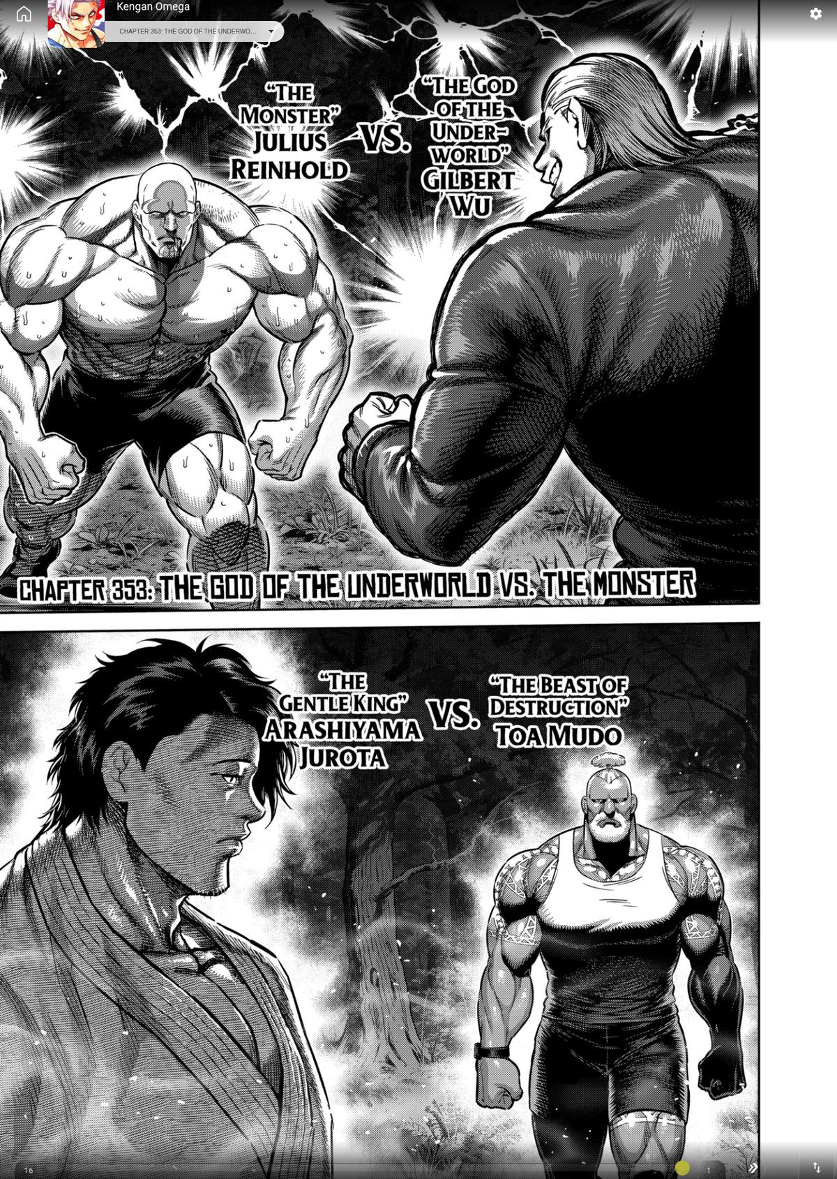 Kengan Omega Chap 353 - Next Chap 354