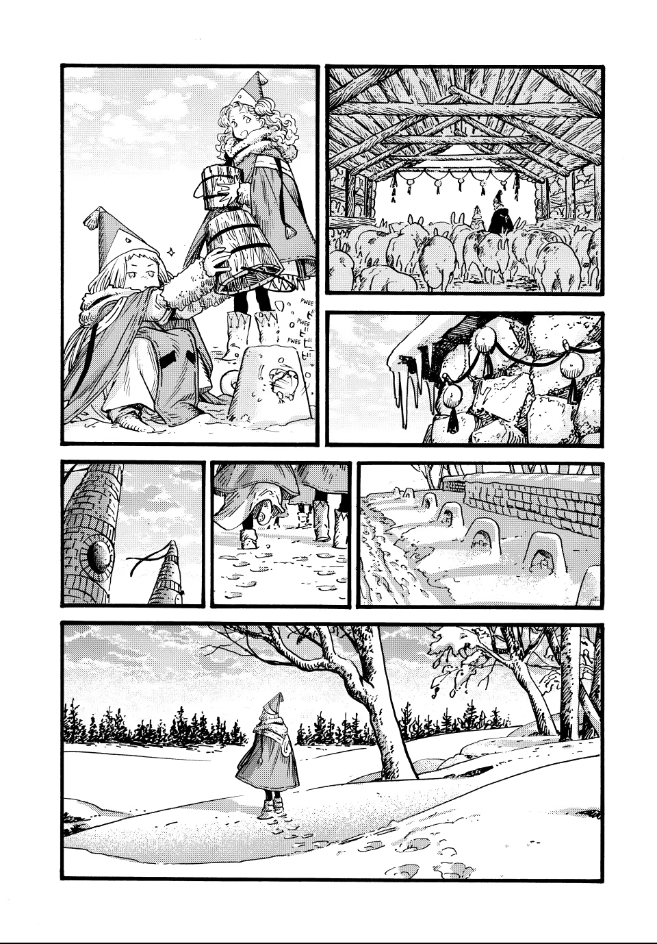 Tongari Boushi no Atelier Chap 96 - Next Chap 97