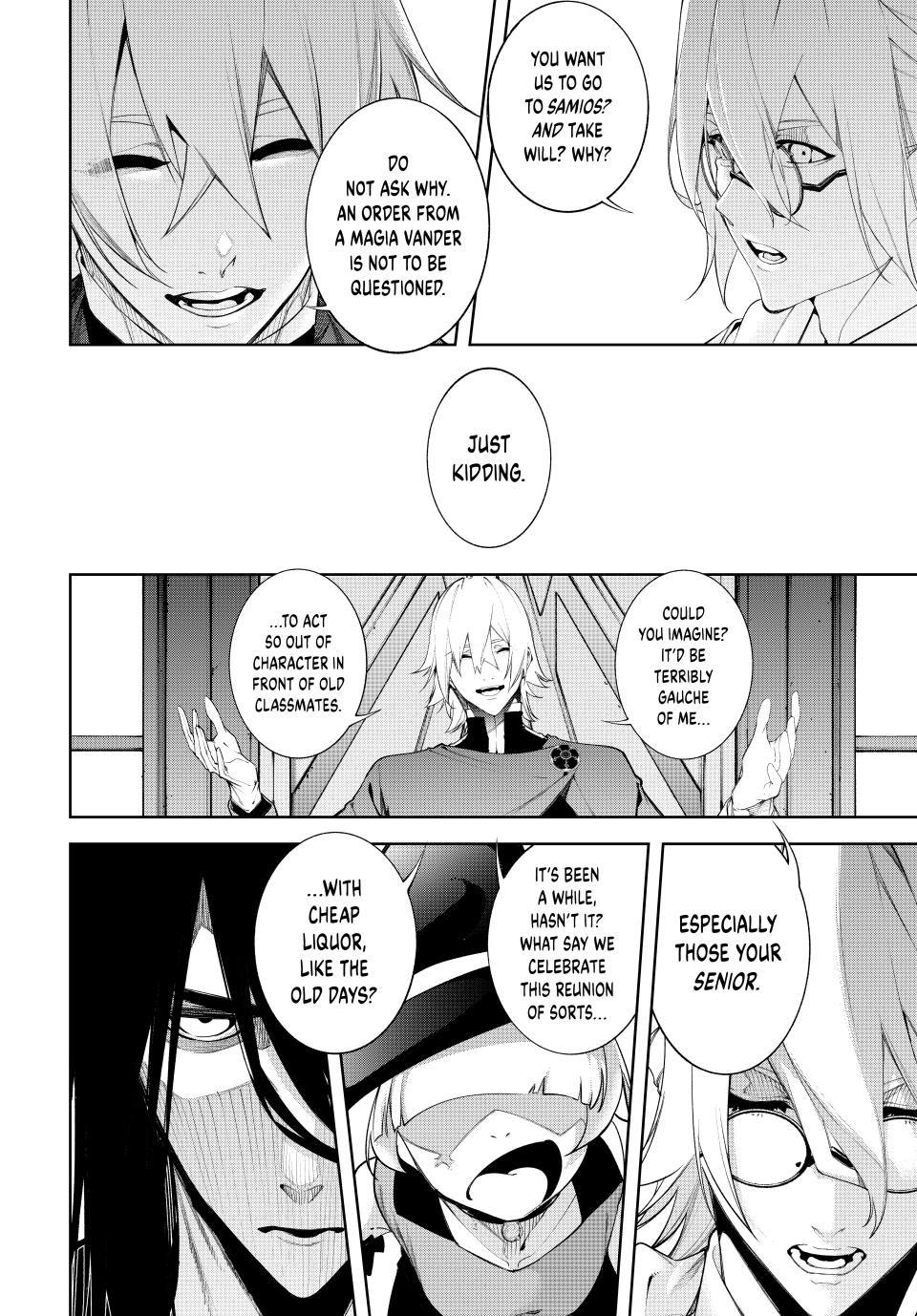 Tsue to Tsurugi no Wistoria Chap 63 - Next Chap 64
