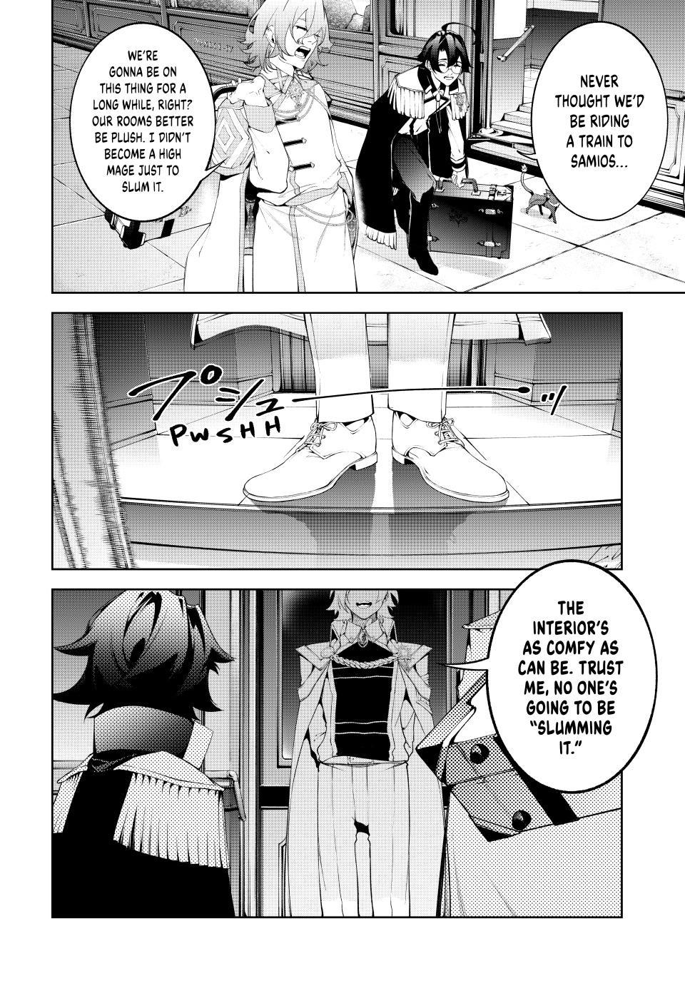 Tsue to Tsurugi no Wistoria Chap 63 - Next Chap 64