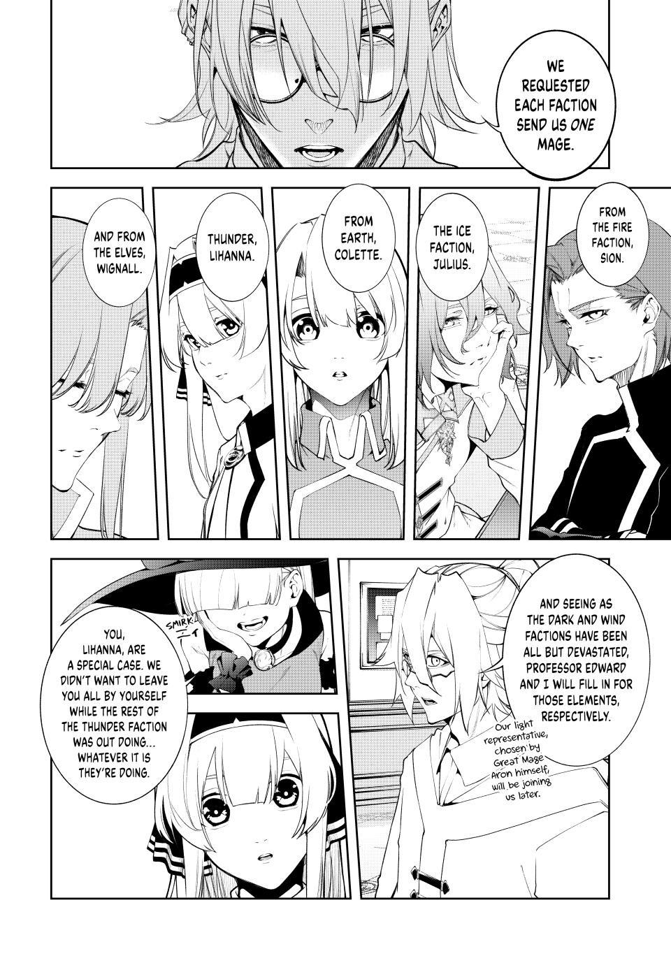 Tsue to Tsurugi no Wistoria Chap 63 - Next Chap 64