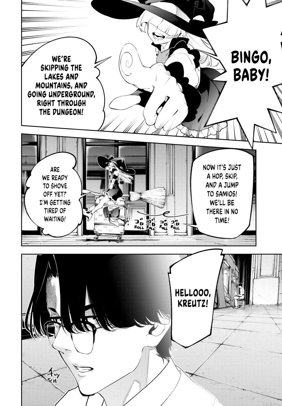 Tsue to Tsurugi no Wistoria Chap 63 - Next Chap 64