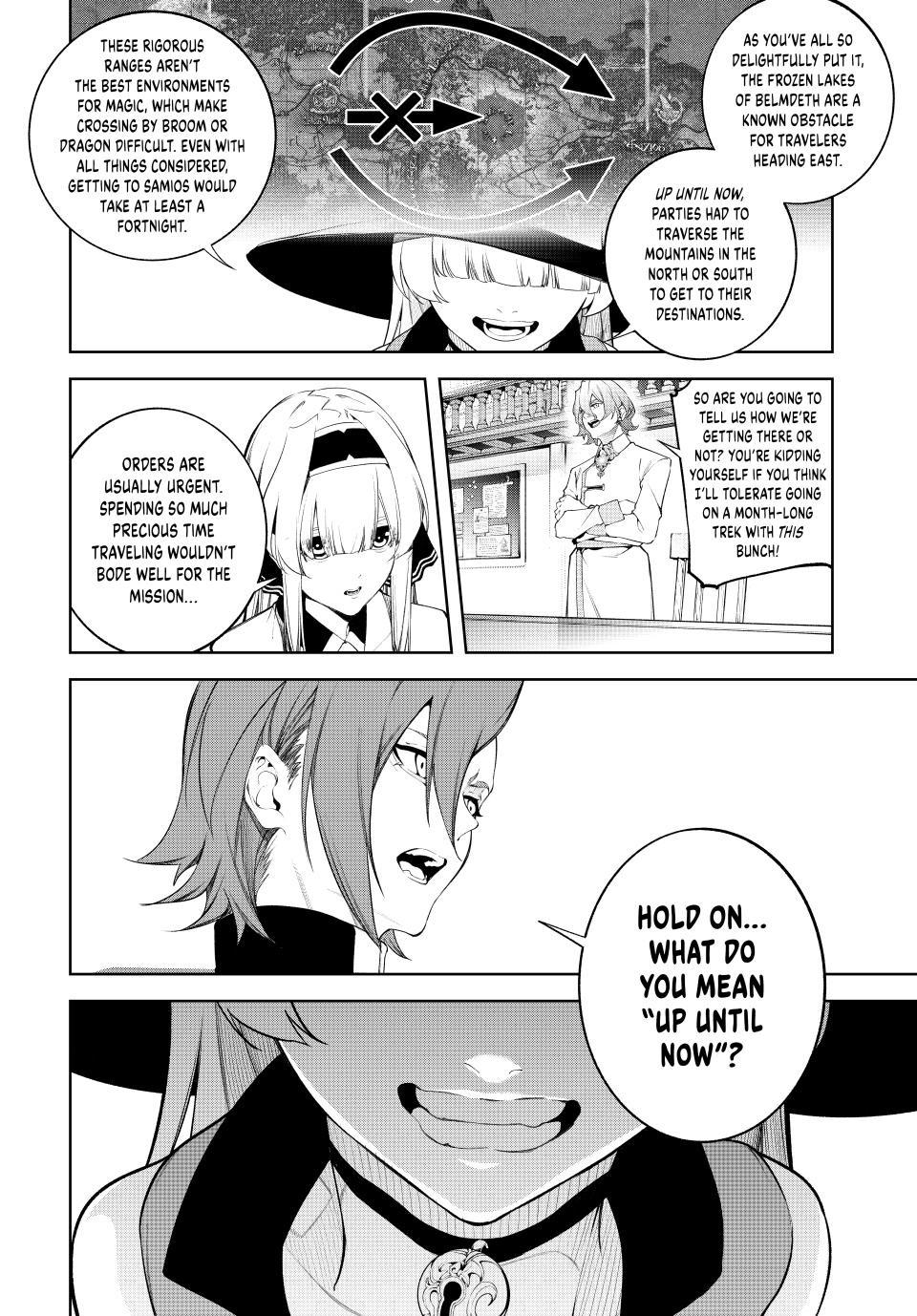 Tsue to Tsurugi no Wistoria Chap 63 - Next Chap 64