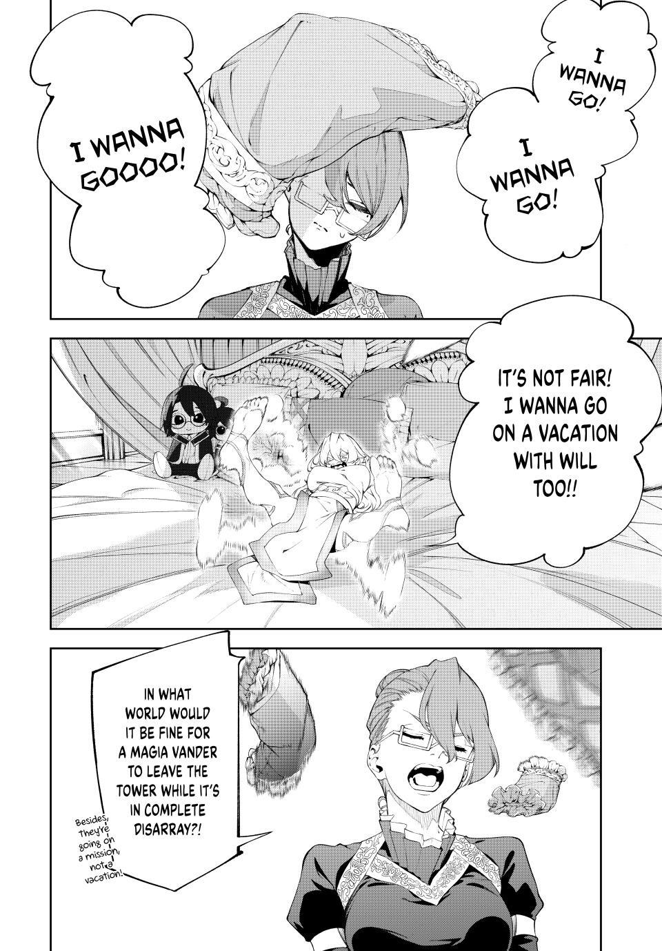 Tsue to Tsurugi no Wistoria Chap 63 - Next Chap 64