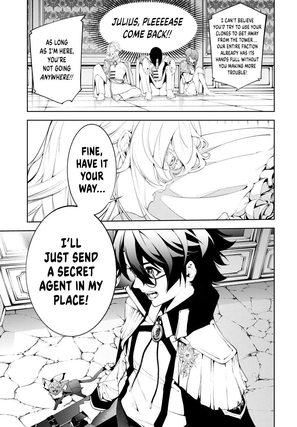 Tsue to Tsurugi no Wistoria Chap 63 - Next Chap 64