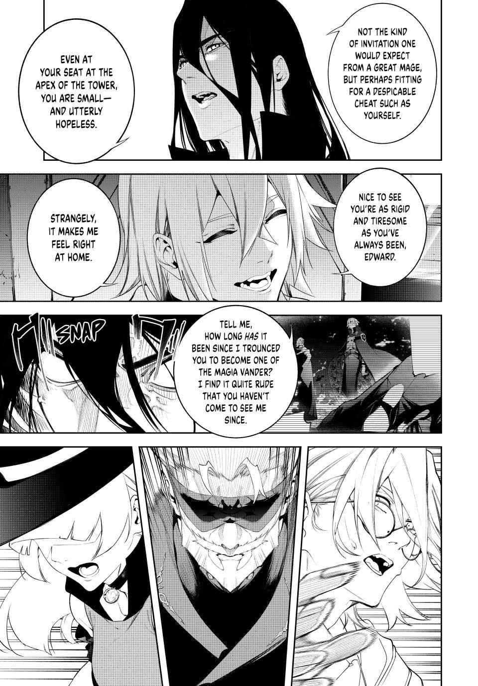 Tsue to Tsurugi no Wistoria Chap 63 - Next Chap 64