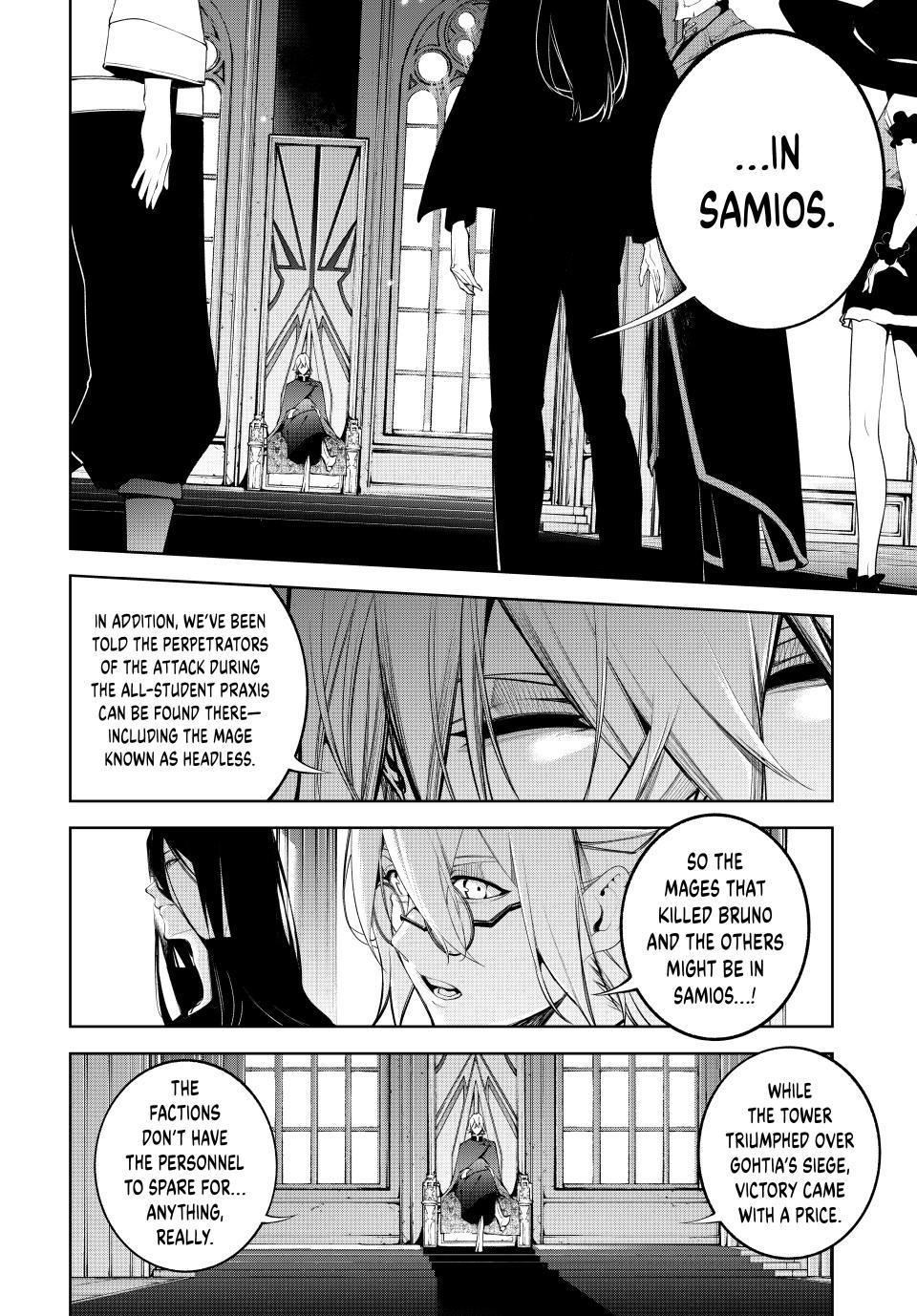 Tsue to Tsurugi no Wistoria Chap 63 - Next Chap 64
