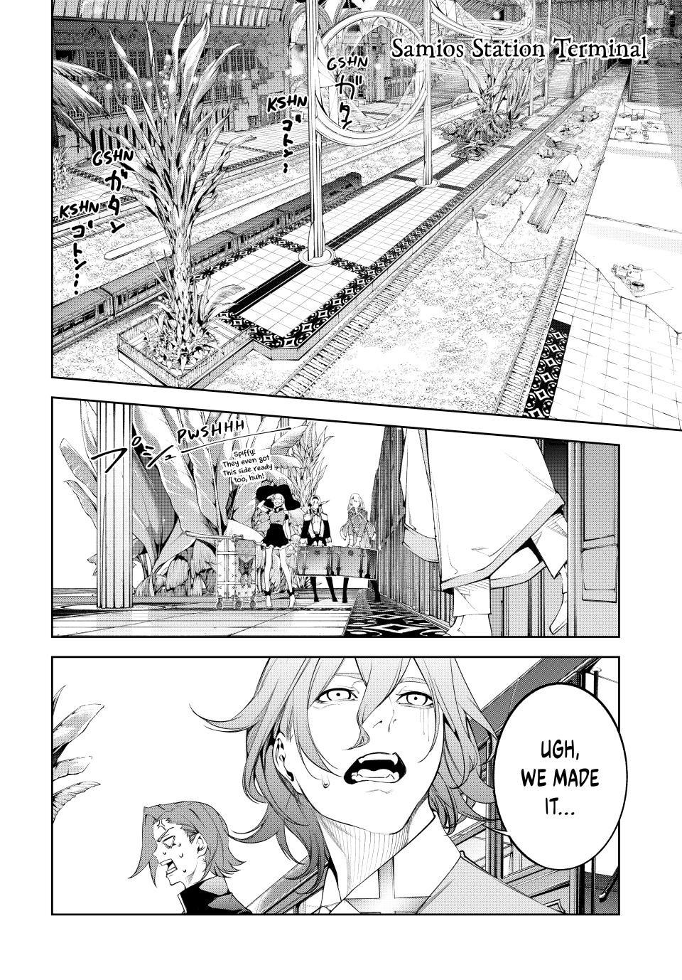 Tsue to Tsurugi no Wistoria Chap 64 - Next Chap 65