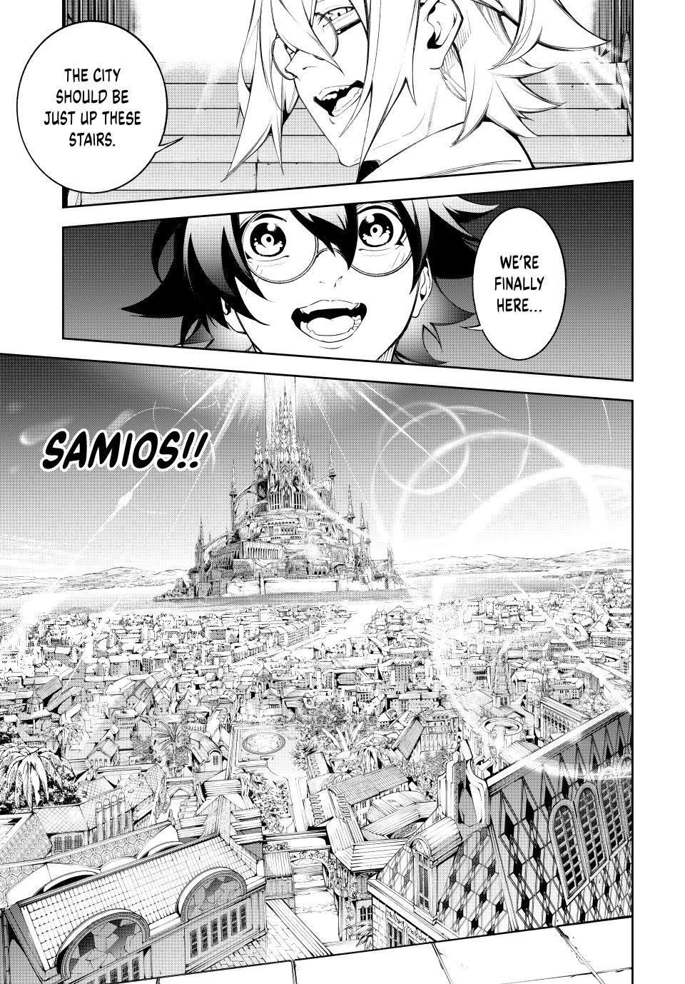 Tsue to Tsurugi no Wistoria Chap 64 - Next Chap 65