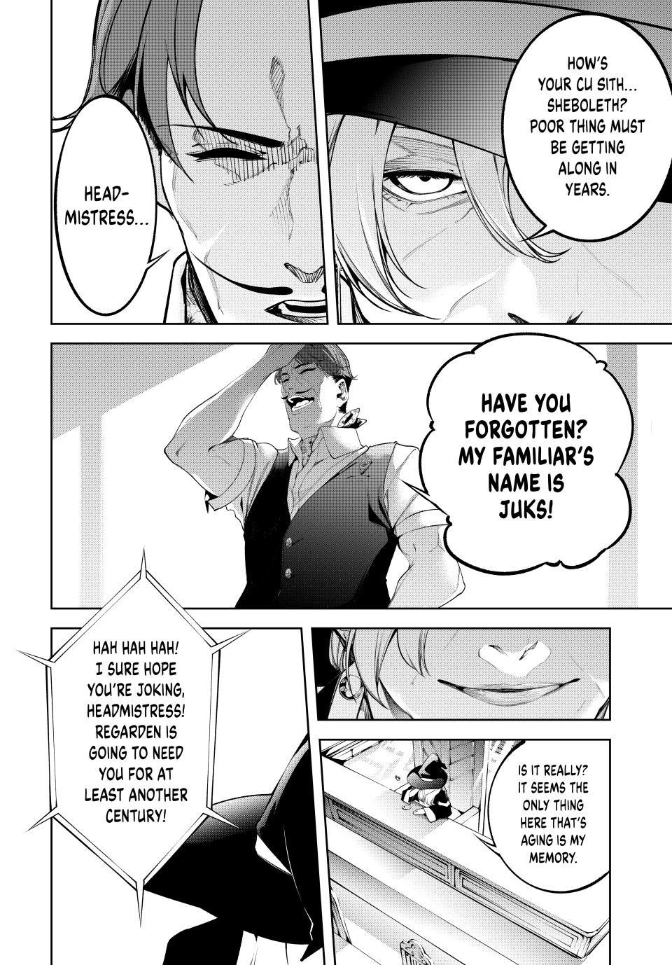 Tsue to Tsurugi no Wistoria Chap 64 - Next Chap 65