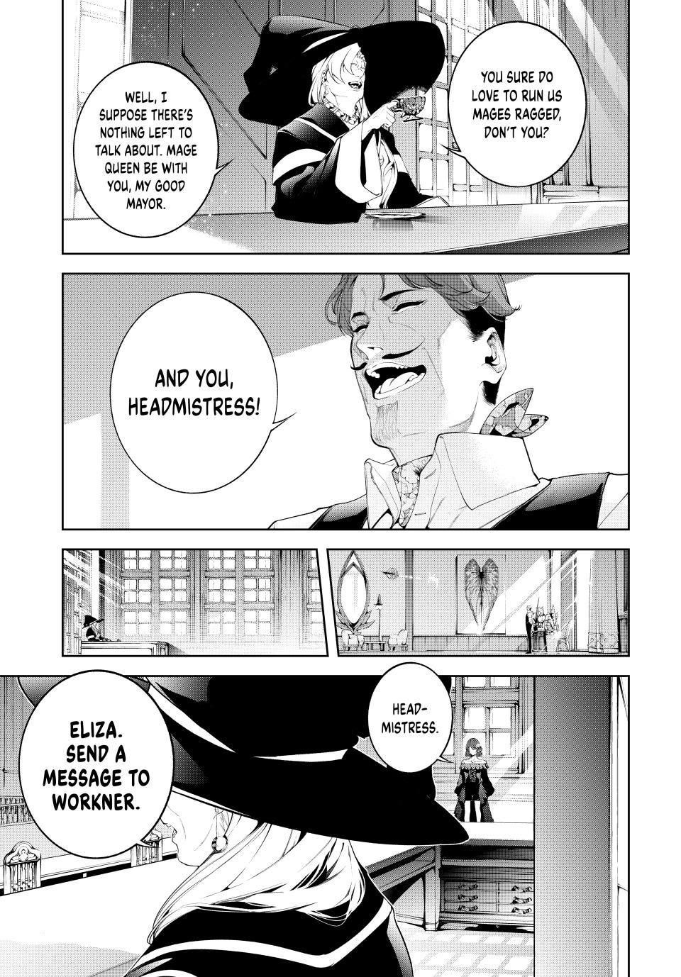 Tsue to Tsurugi no Wistoria Chap 64 - Next Chap 65