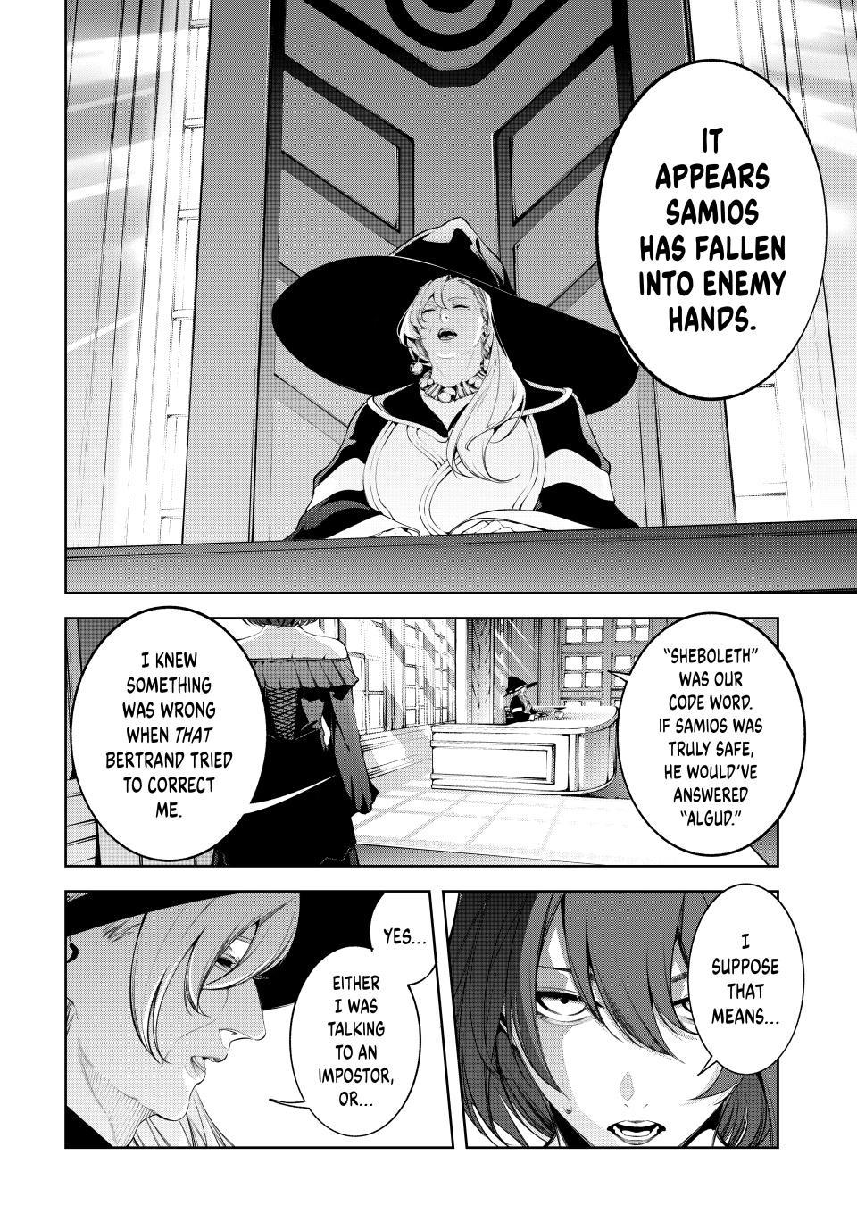 Tsue to Tsurugi no Wistoria Chap 64 - Next Chap 65