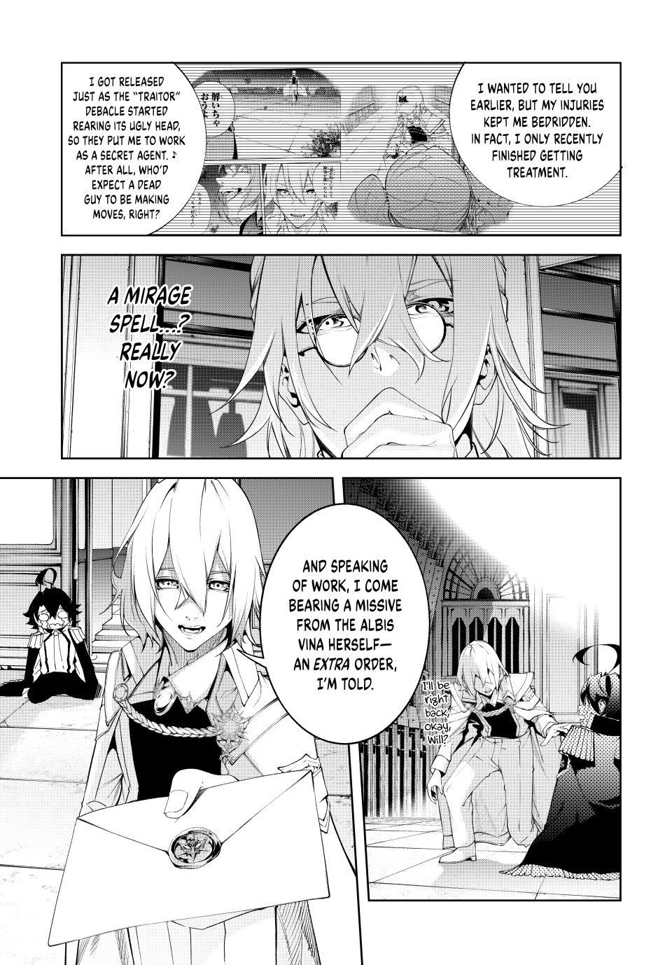 Tsue to Tsurugi no Wistoria Chap 64 - Next Chap 65