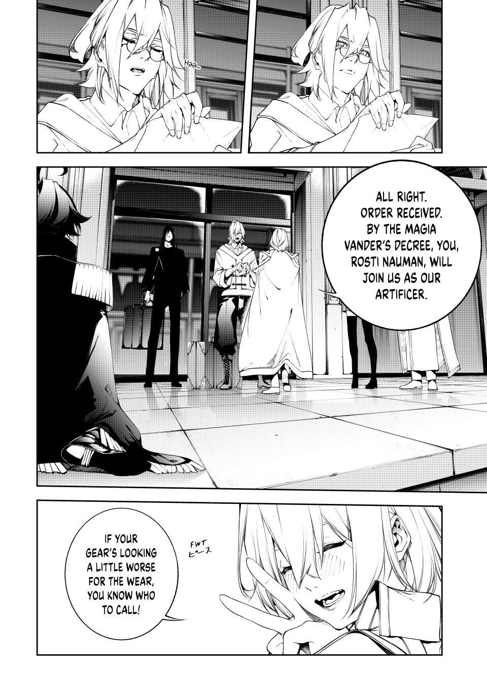 Tsue to Tsurugi no Wistoria Chap 64 - Next Chap 65