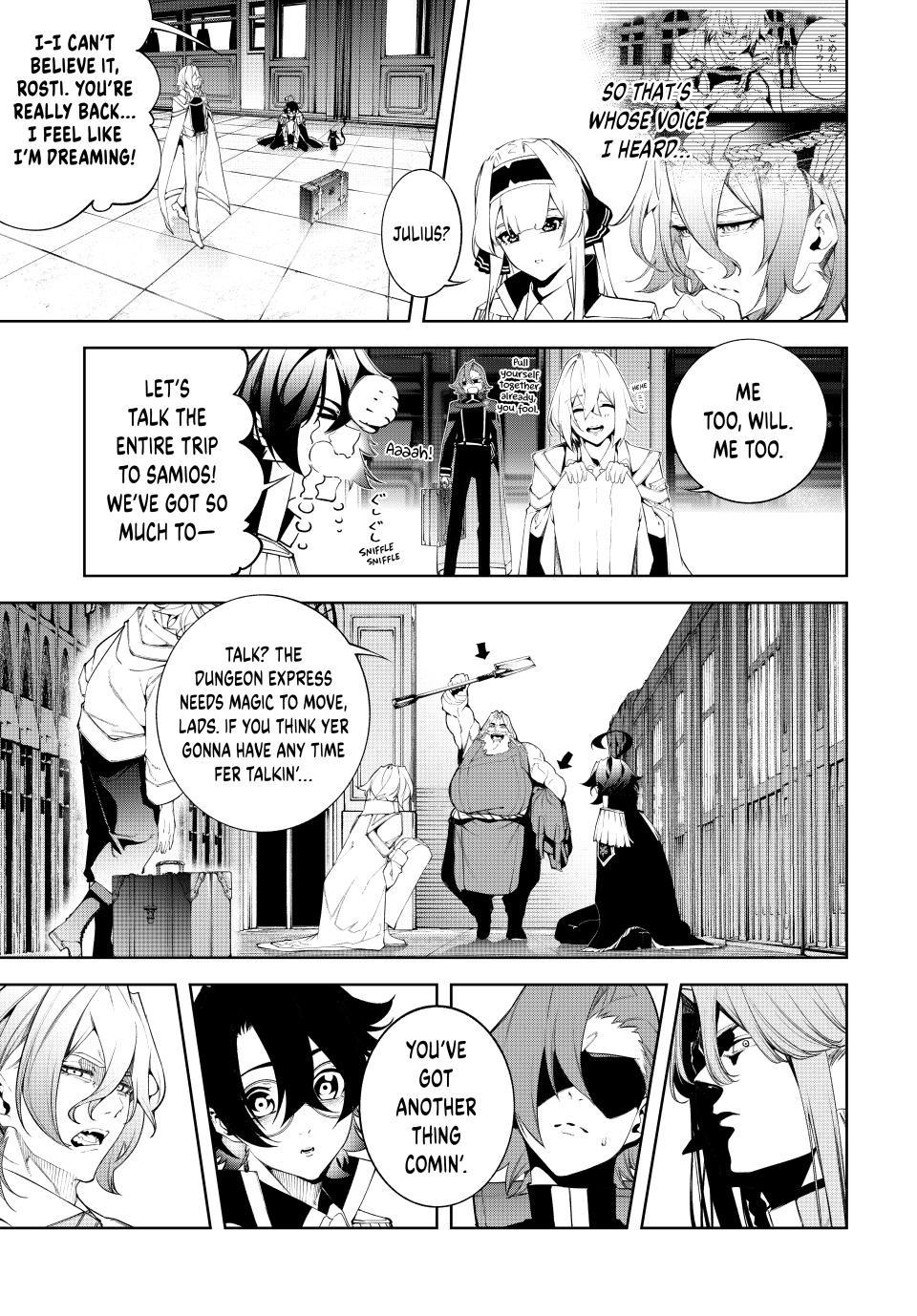 Tsue to Tsurugi no Wistoria Chap 64 - Next Chap 65